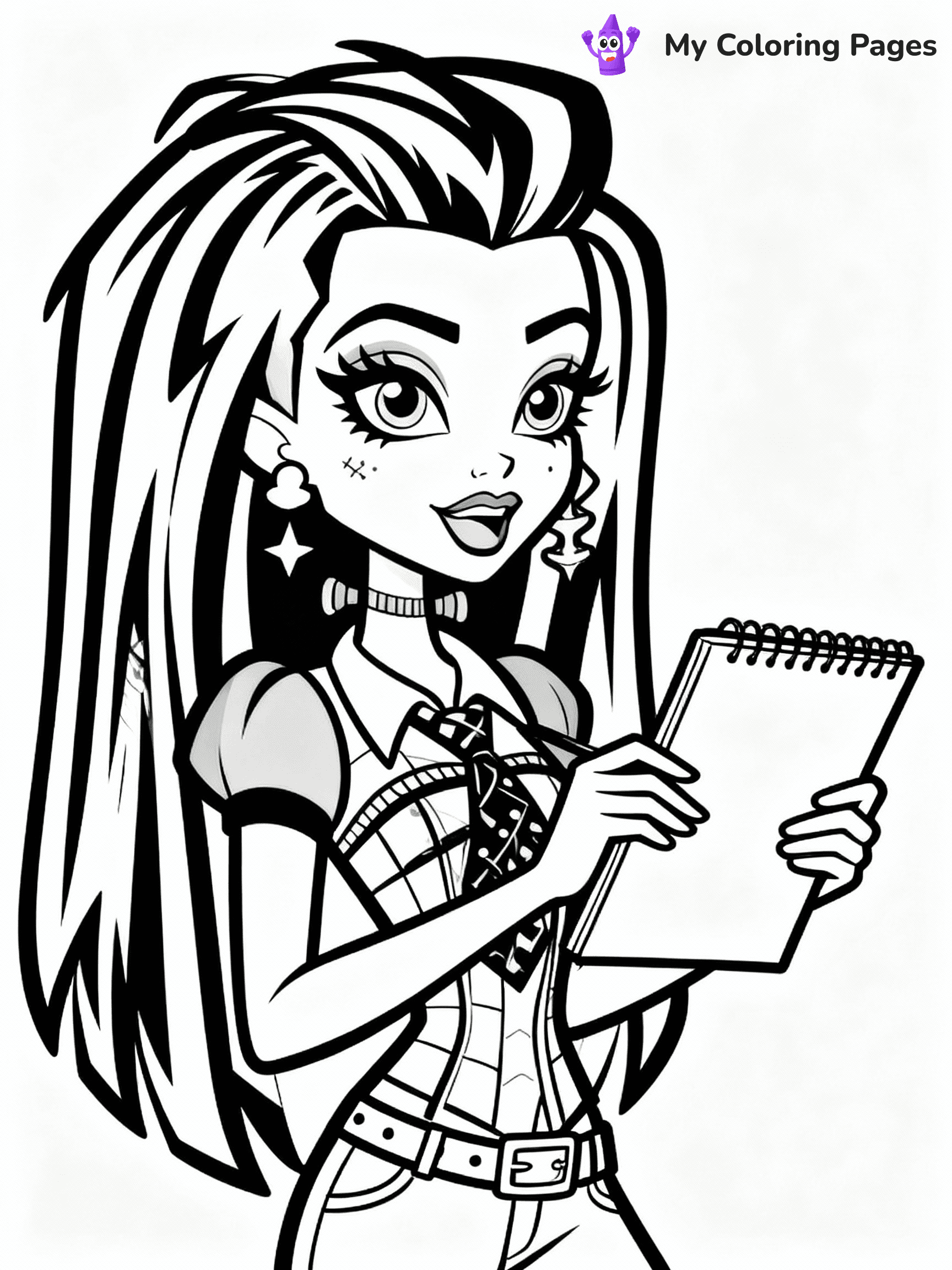 Monster High Coloring Pages - 27