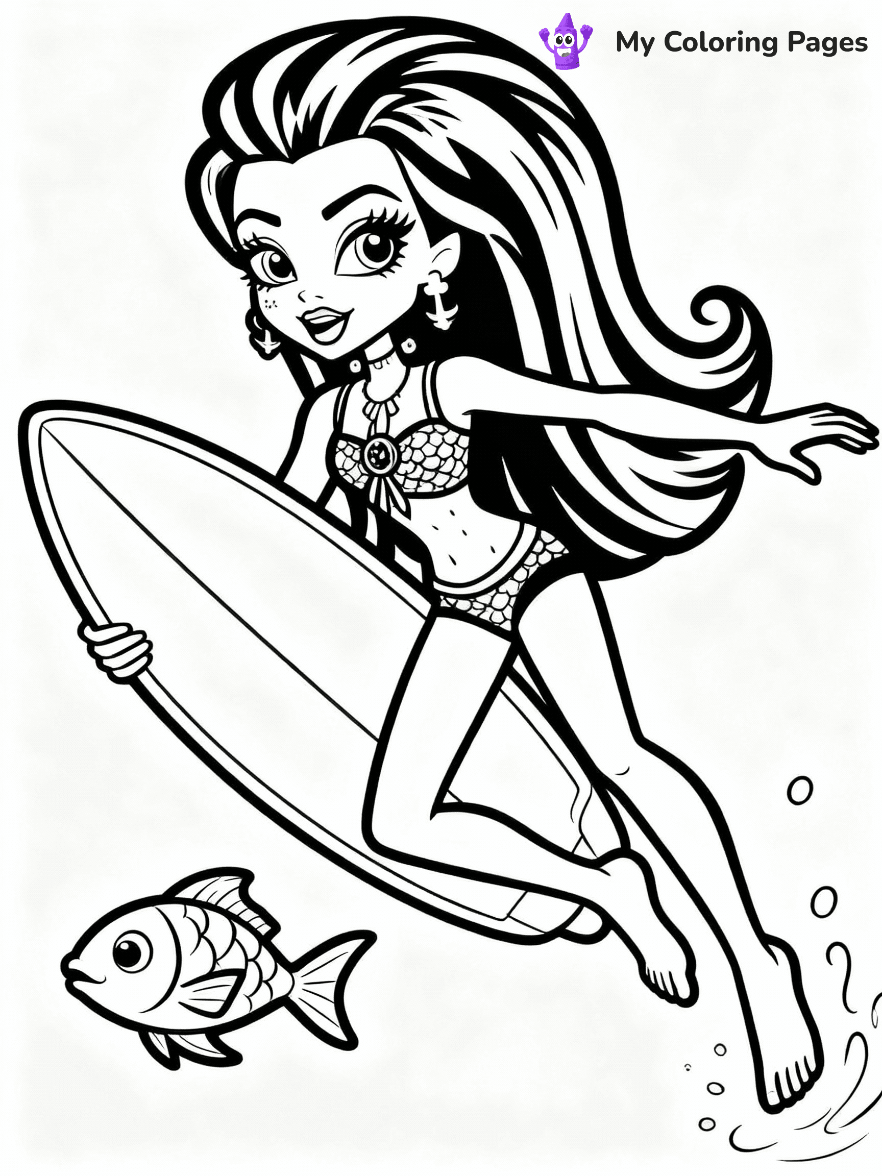 Monster High Coloring Pages - 24