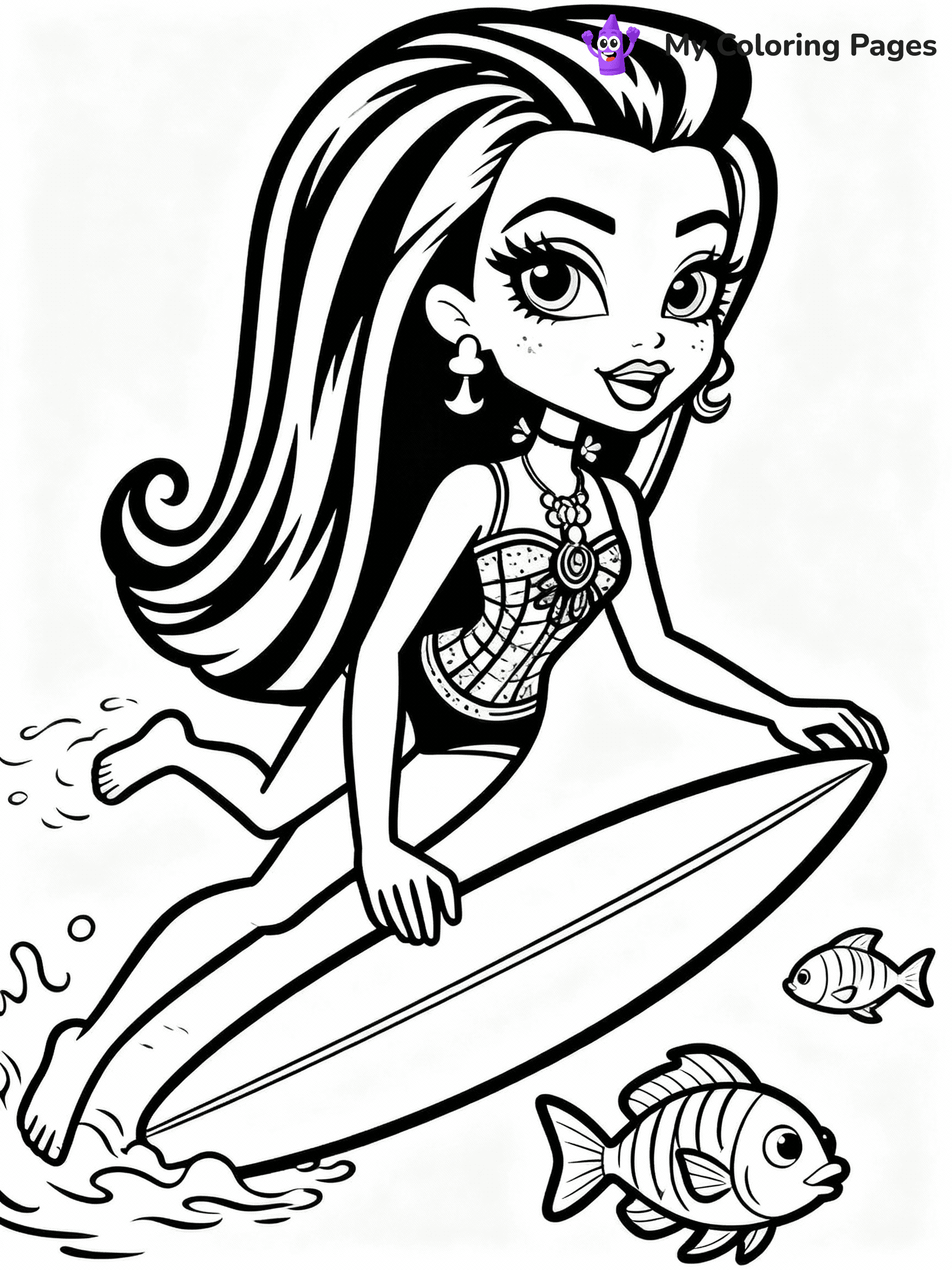 Monster High Coloring Pages - 20