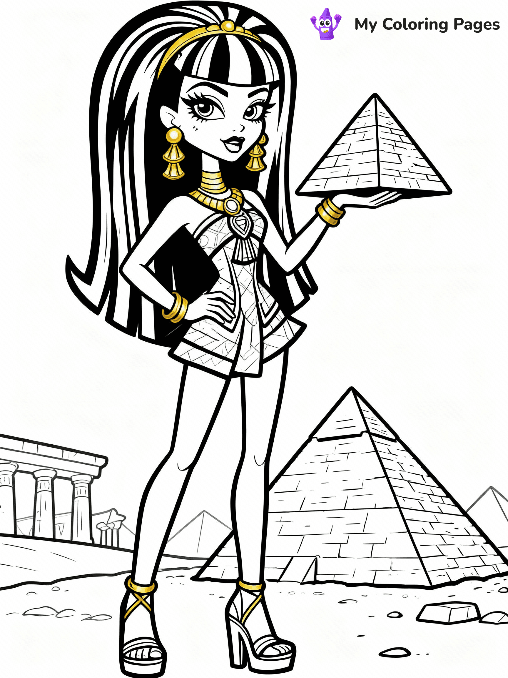 Monster High Coloring Pages - 15