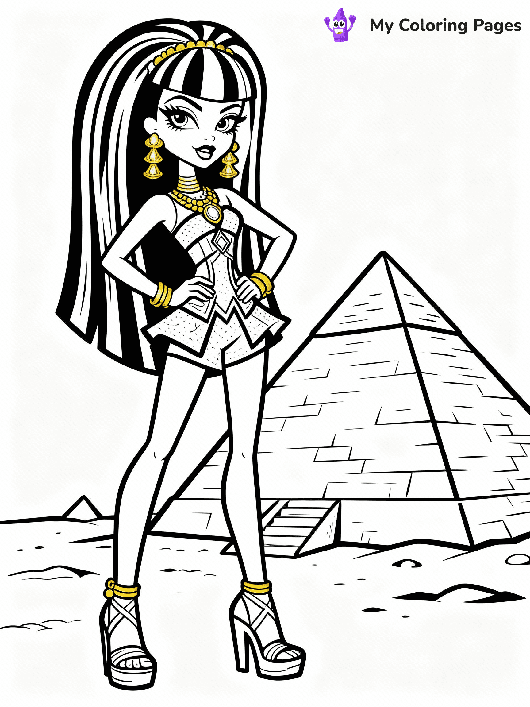Monster High Coloring Pages - 14