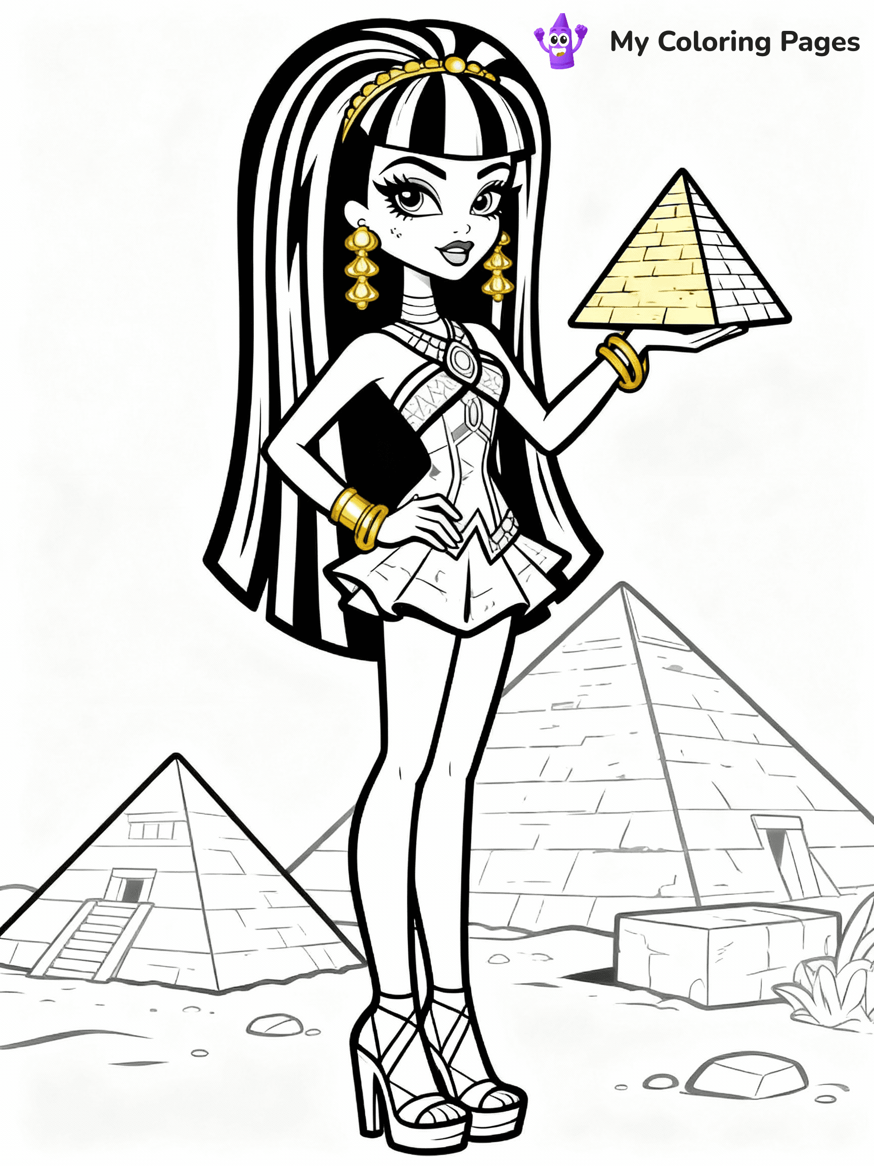 Monster High Coloring Pages - 12