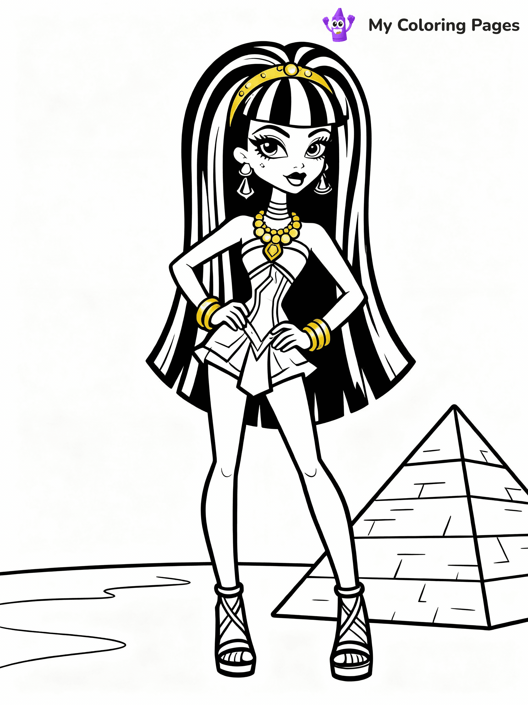 Monster High Coloring Pages - 11