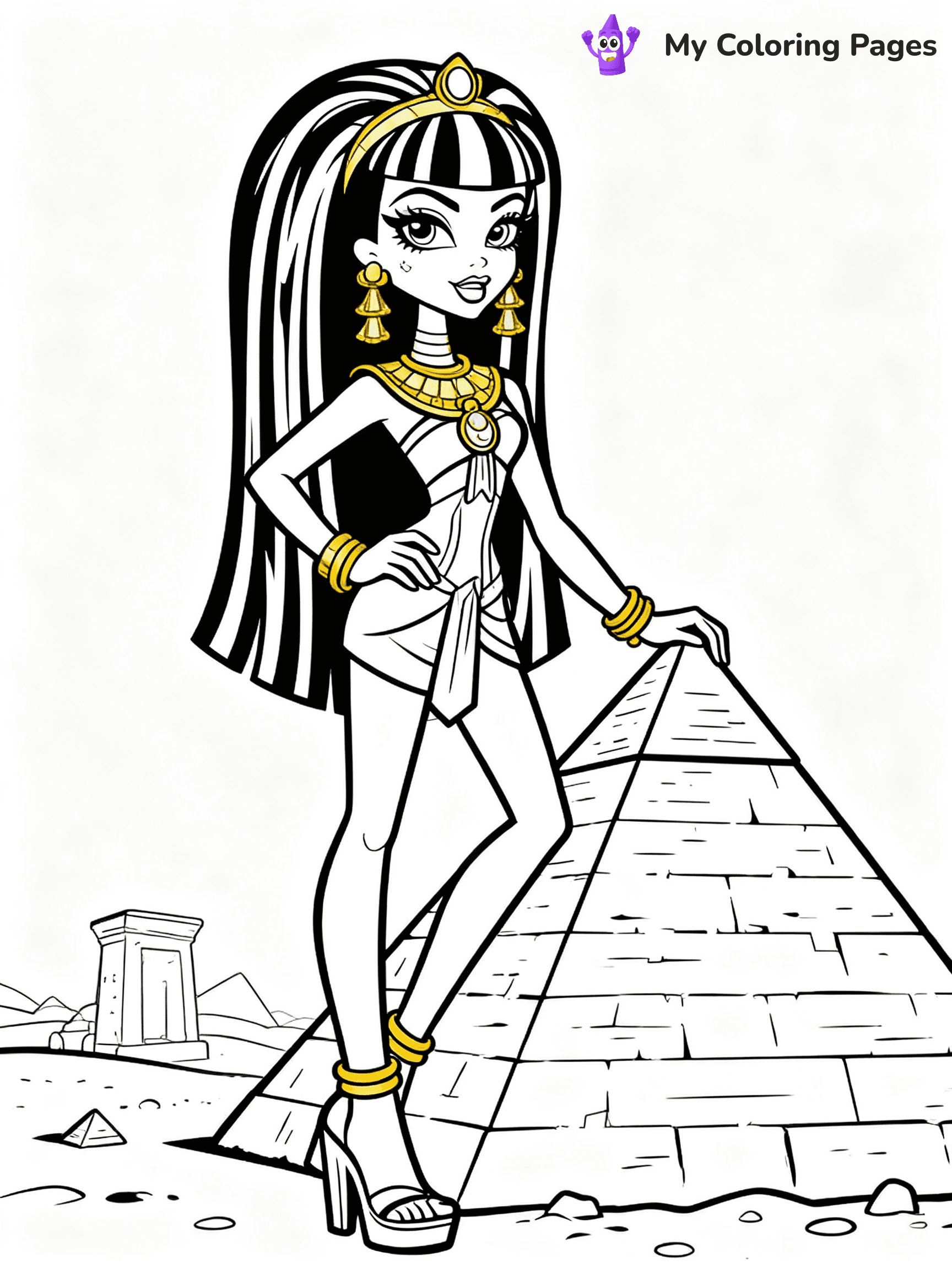 Monster High Coloring Pages - 10