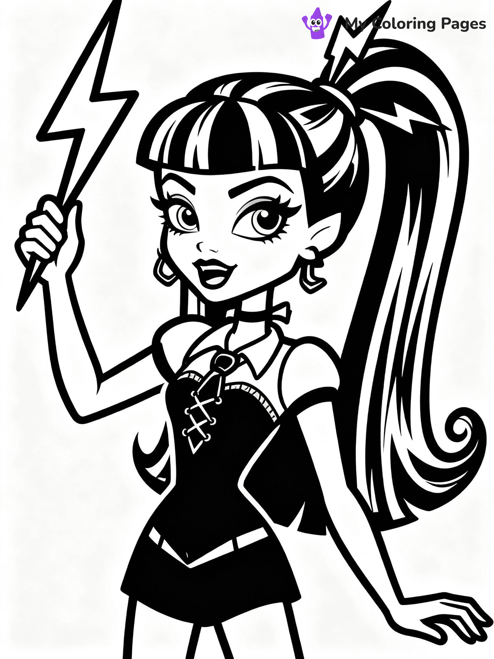 Monster High Coloring Pages - 5