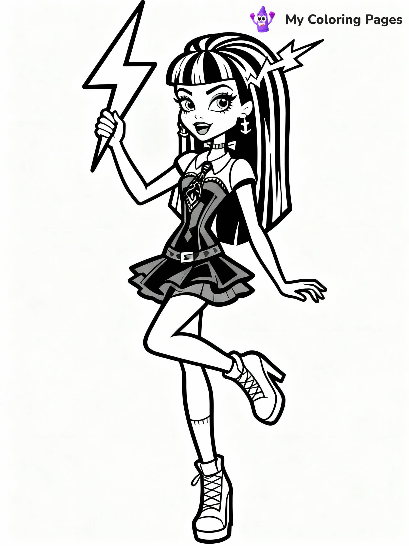 Monster High Coloring Pages - 4