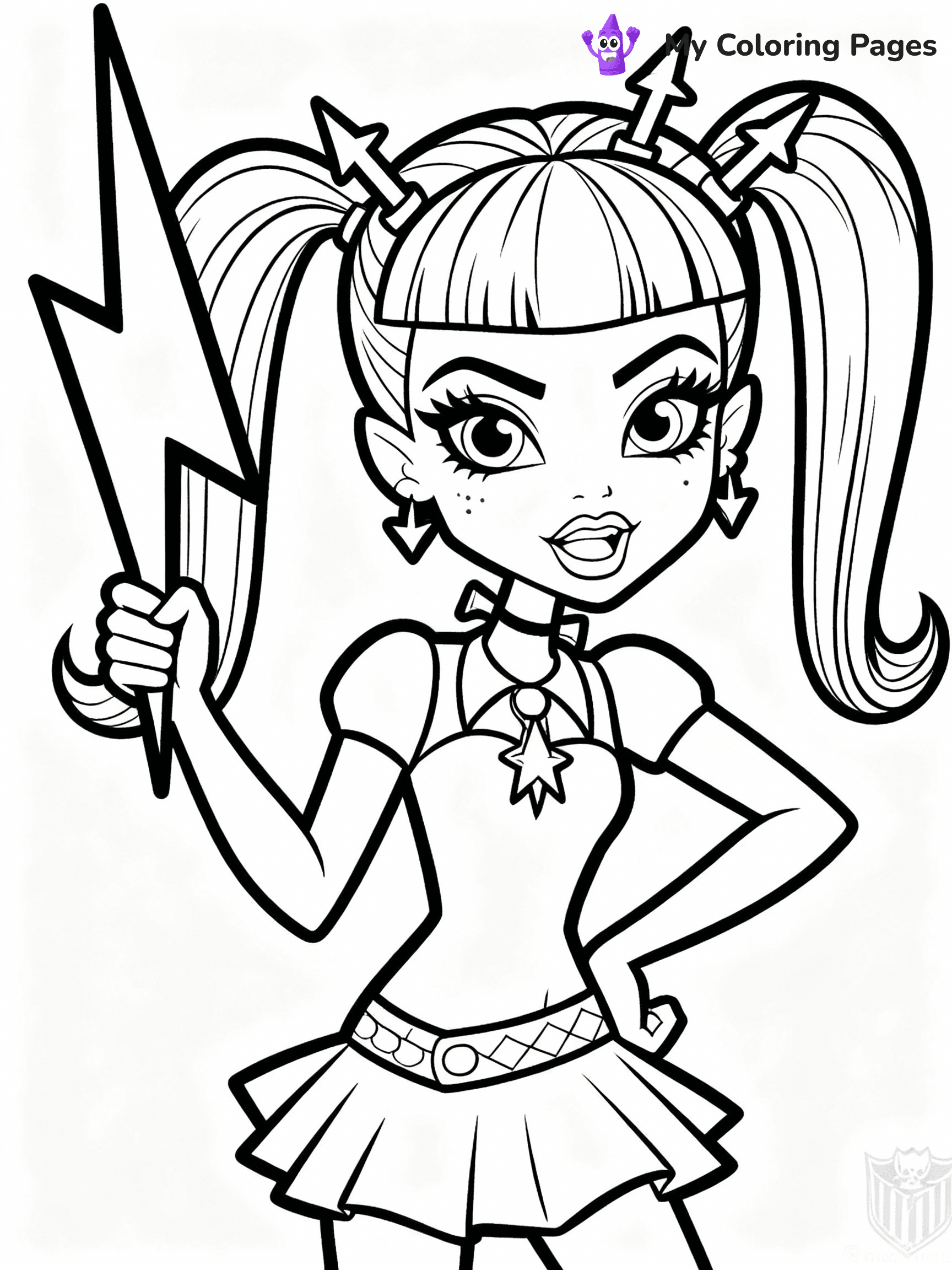 Monster High Coloring Pages - 3