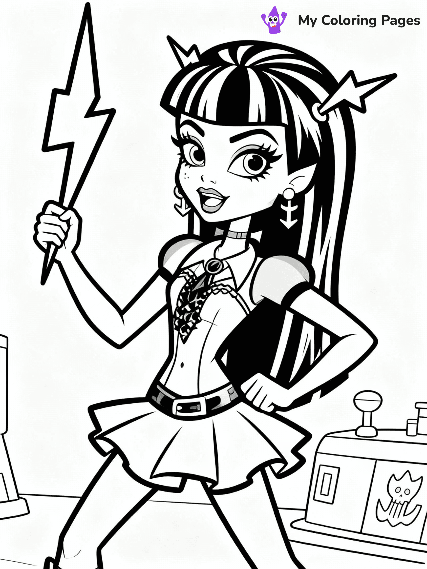 Monster High Coloring Pages - 2