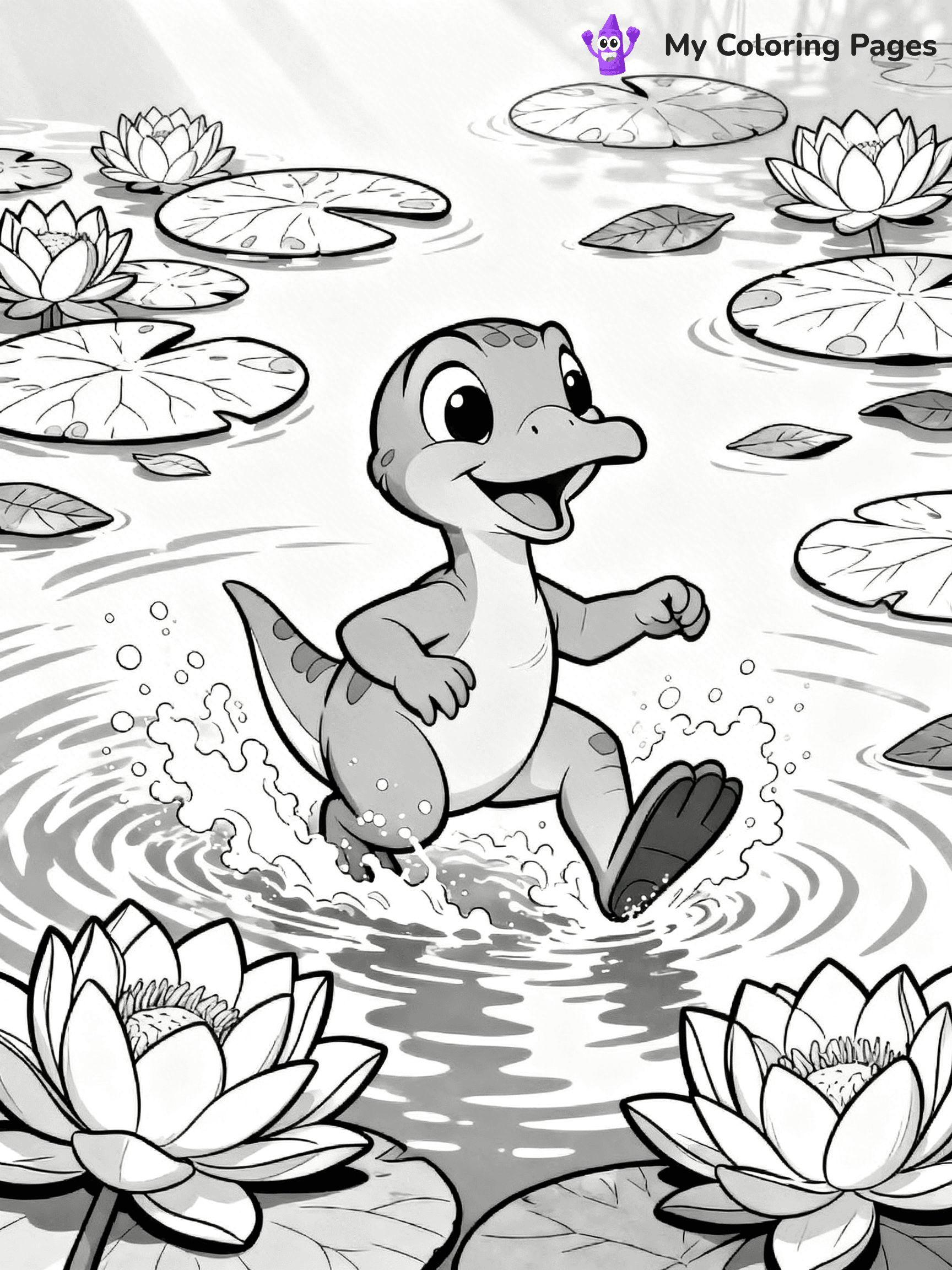 Land Before Time Coloring Pages - 23
