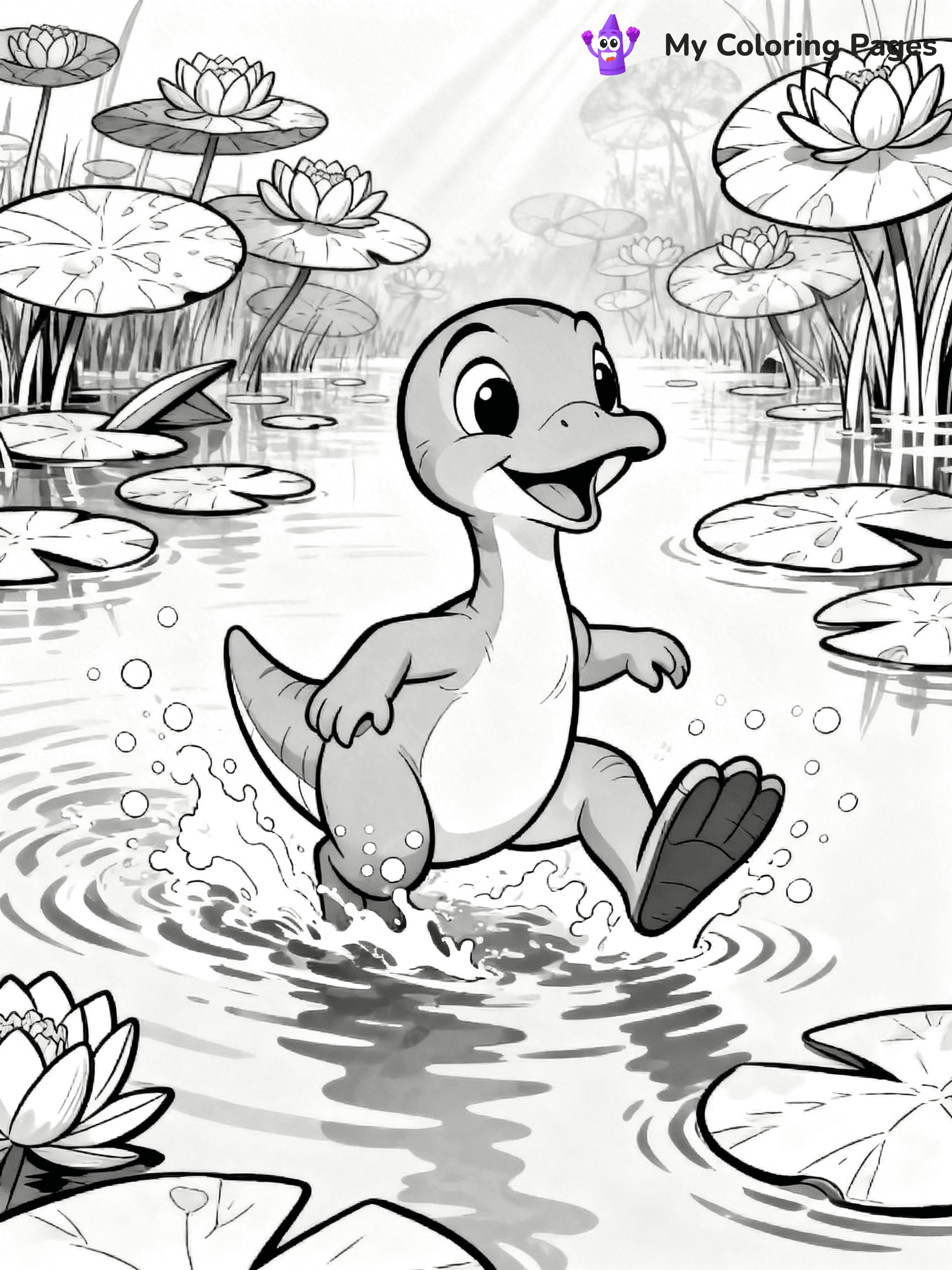 Land Before Time Coloring Pages - 22