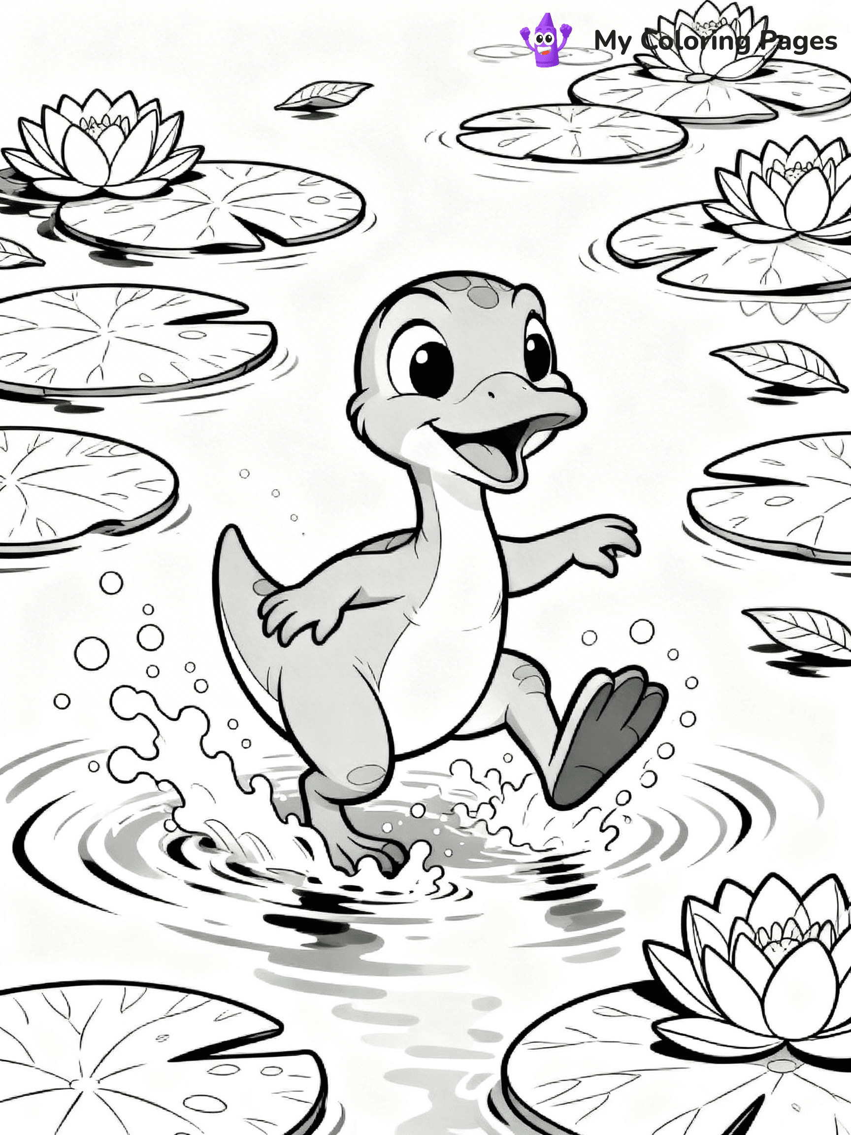 Land Before Time Coloring Pages - 20
