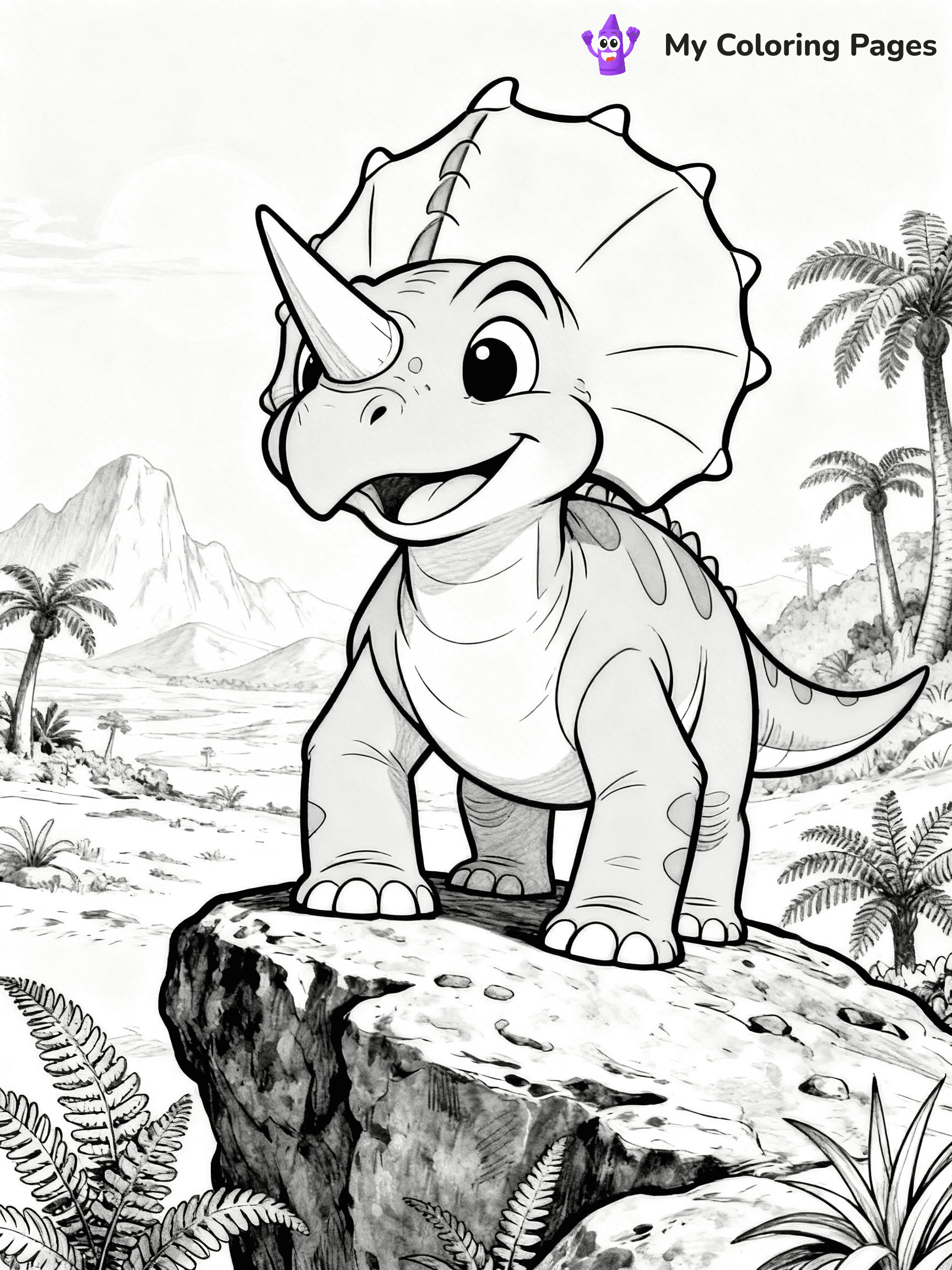 Land Before Time Coloring Pages - 4