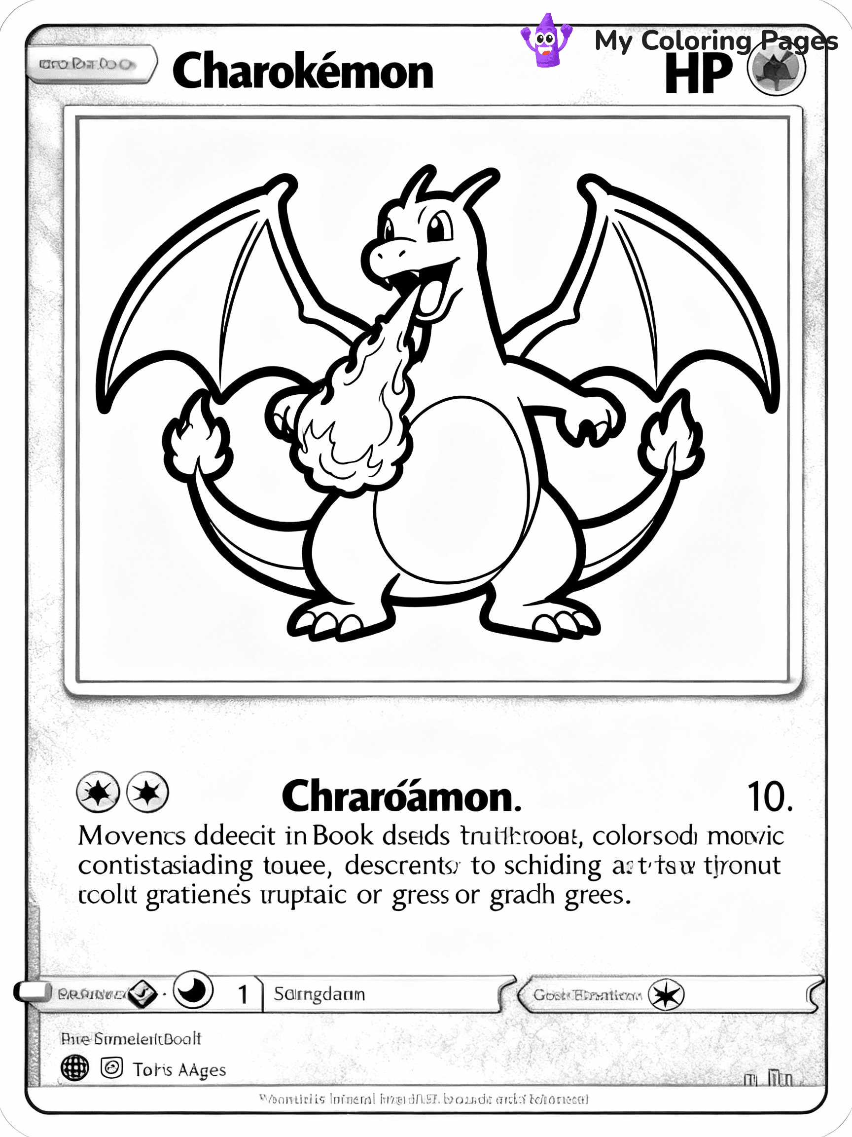 Pokemon Card Coloring Pages - 22
