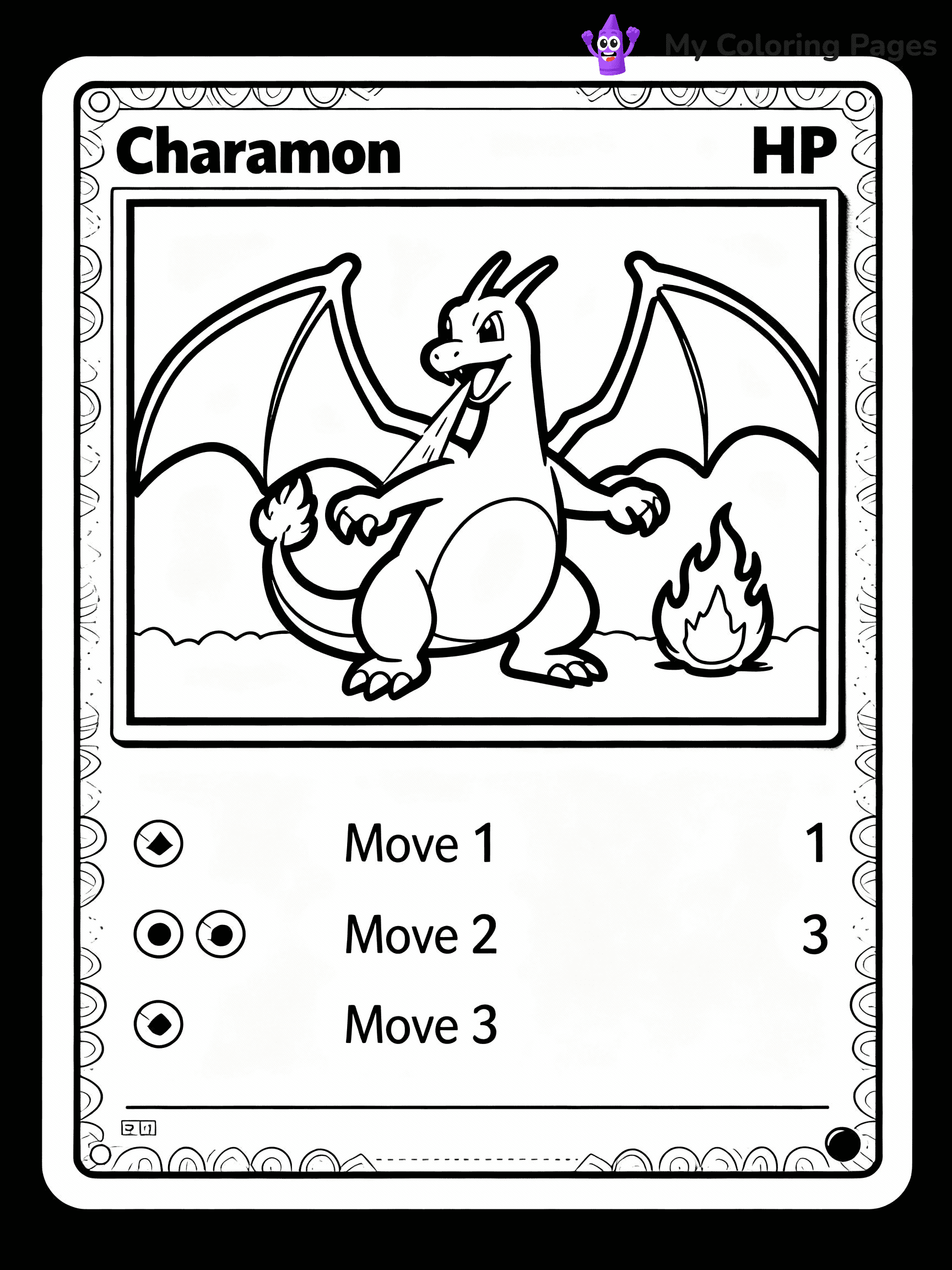 Pokemon Card Coloring Pages - 21