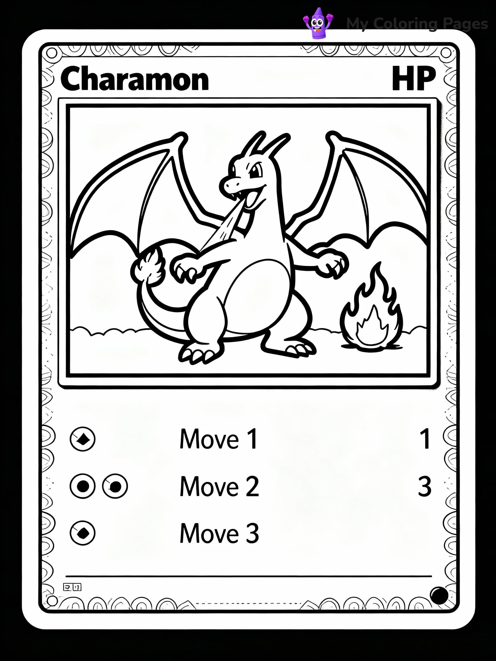 Pokemon Card Coloring Pages - 21
