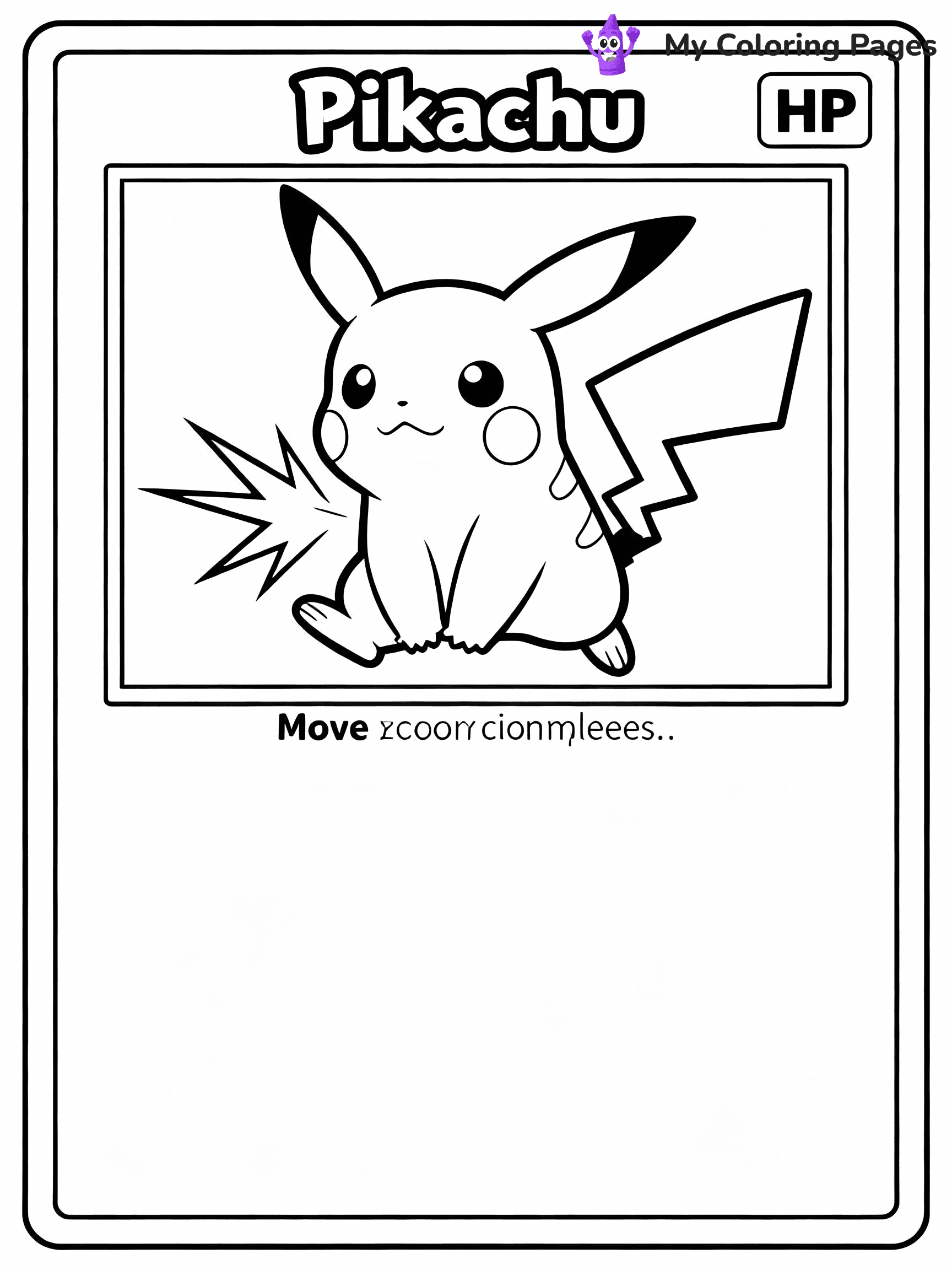 Pokemon Card Coloring Pages - 18