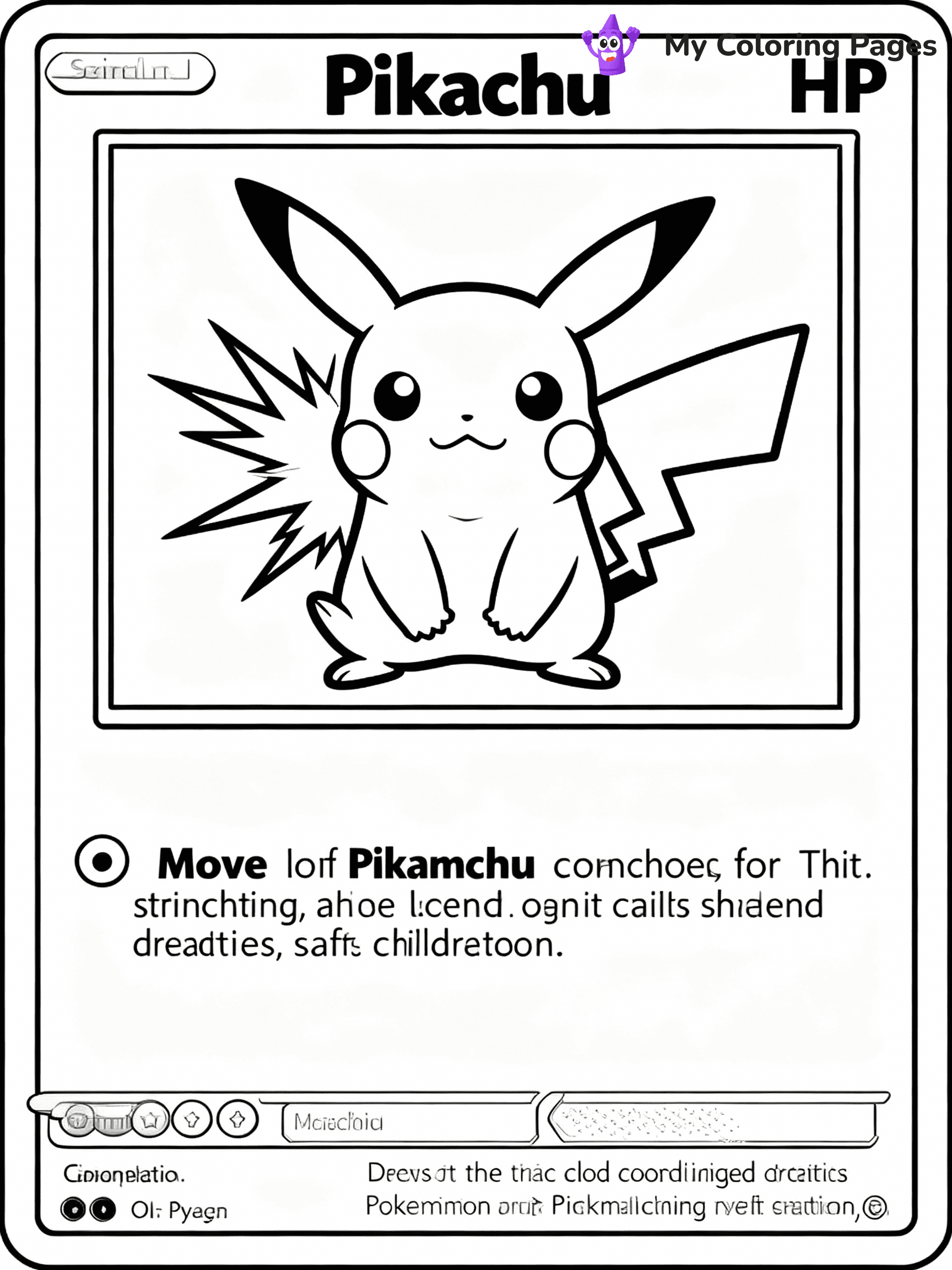 Pokemon Card Coloring Pages - 16