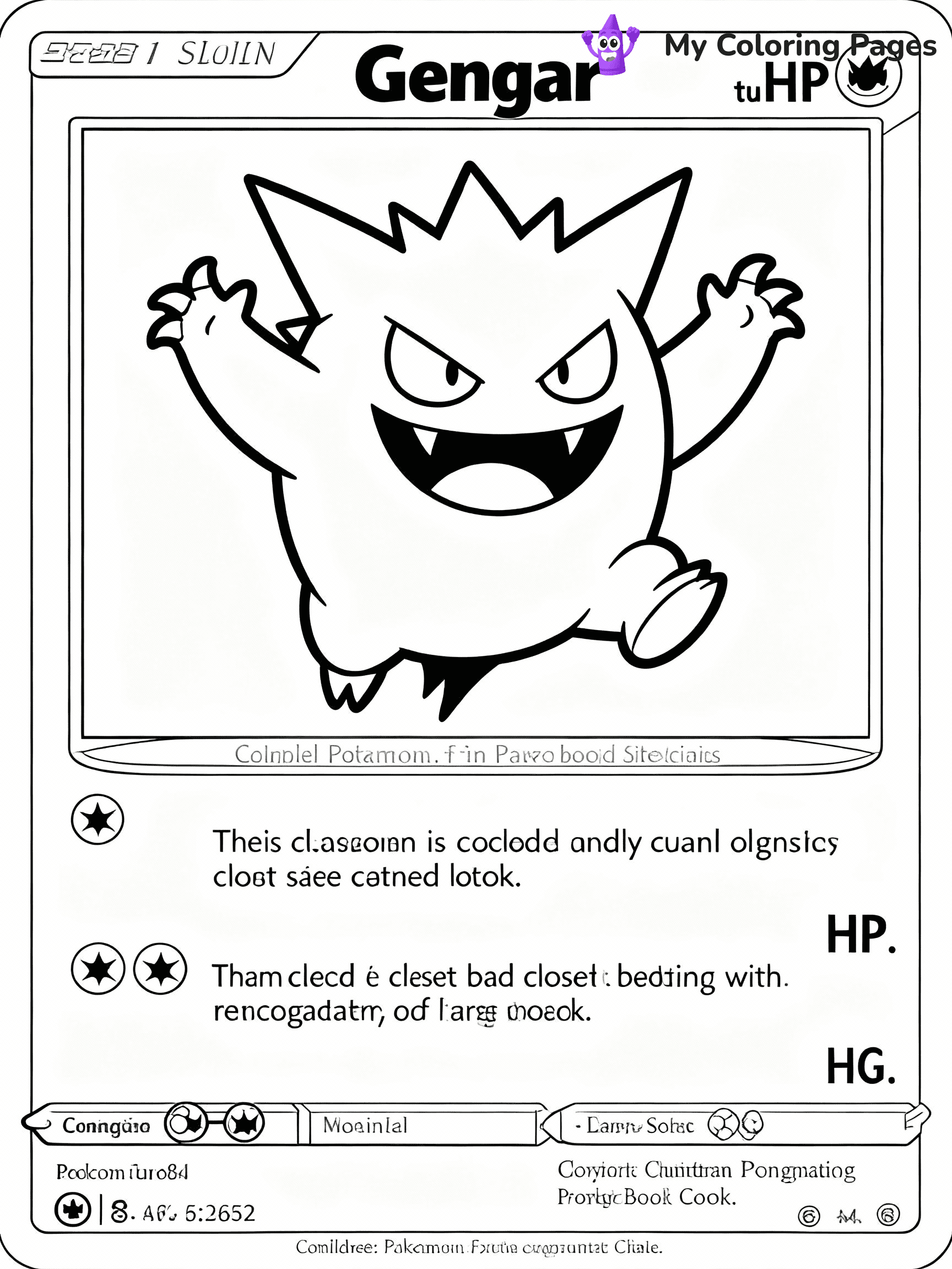 Pokemon Card Coloring Pages - 15