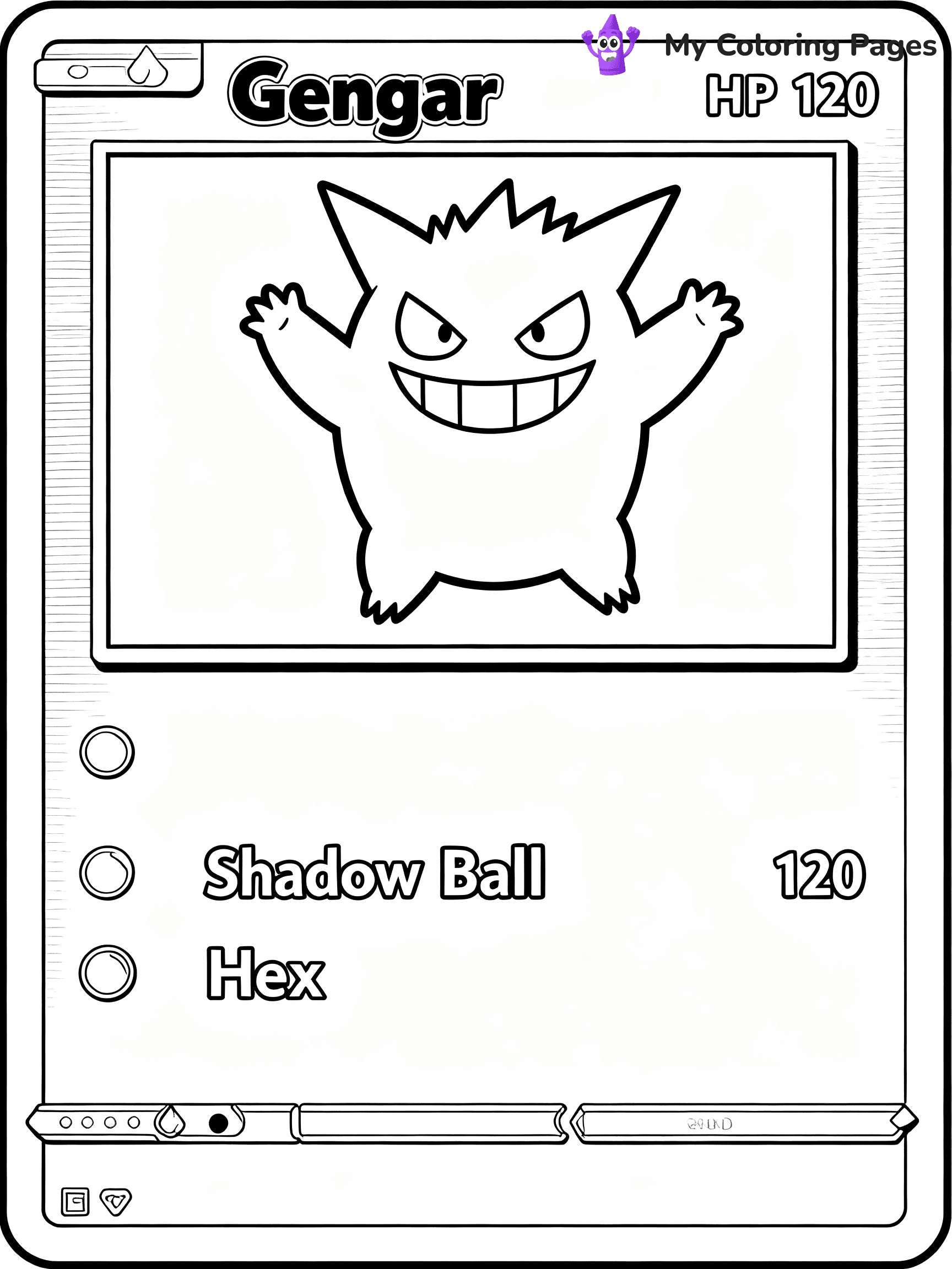 Pokemon Card Coloring Pages - 9