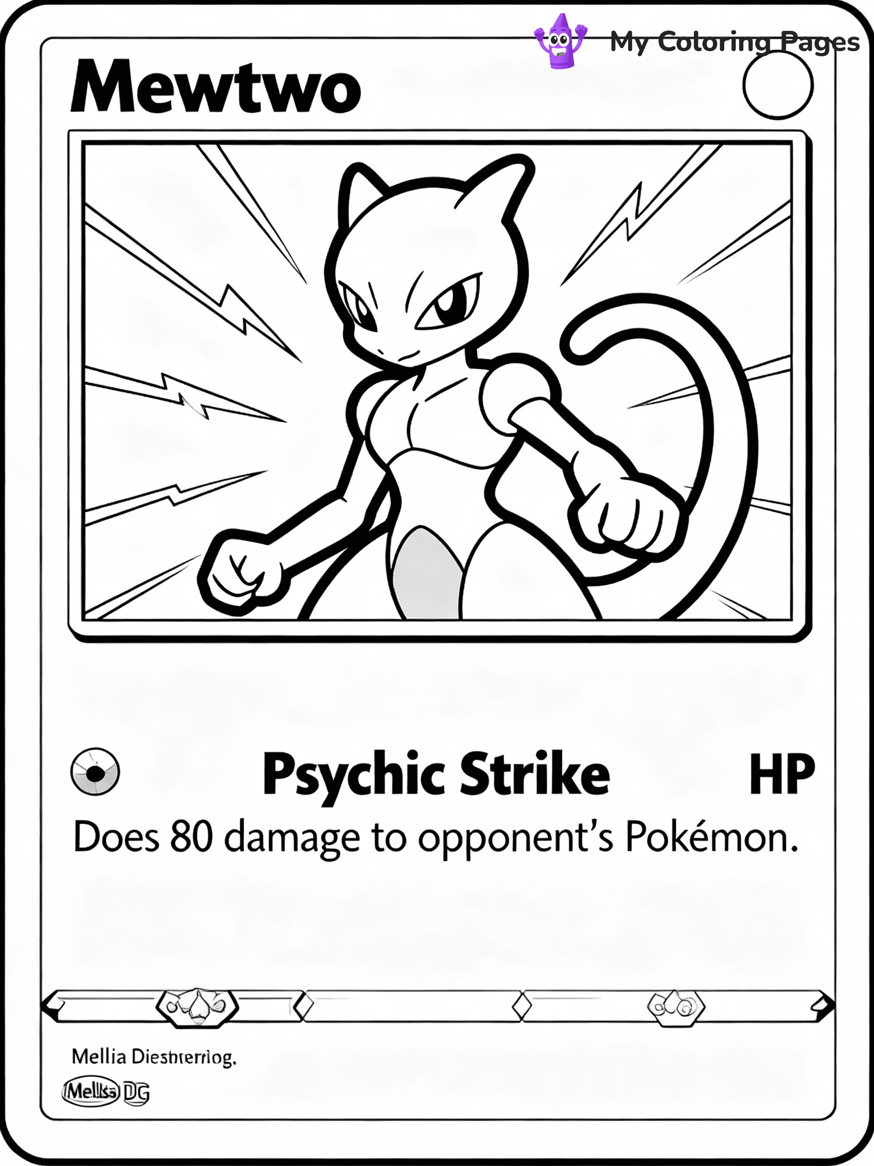 Pokemon Card Coloring Pages - 3