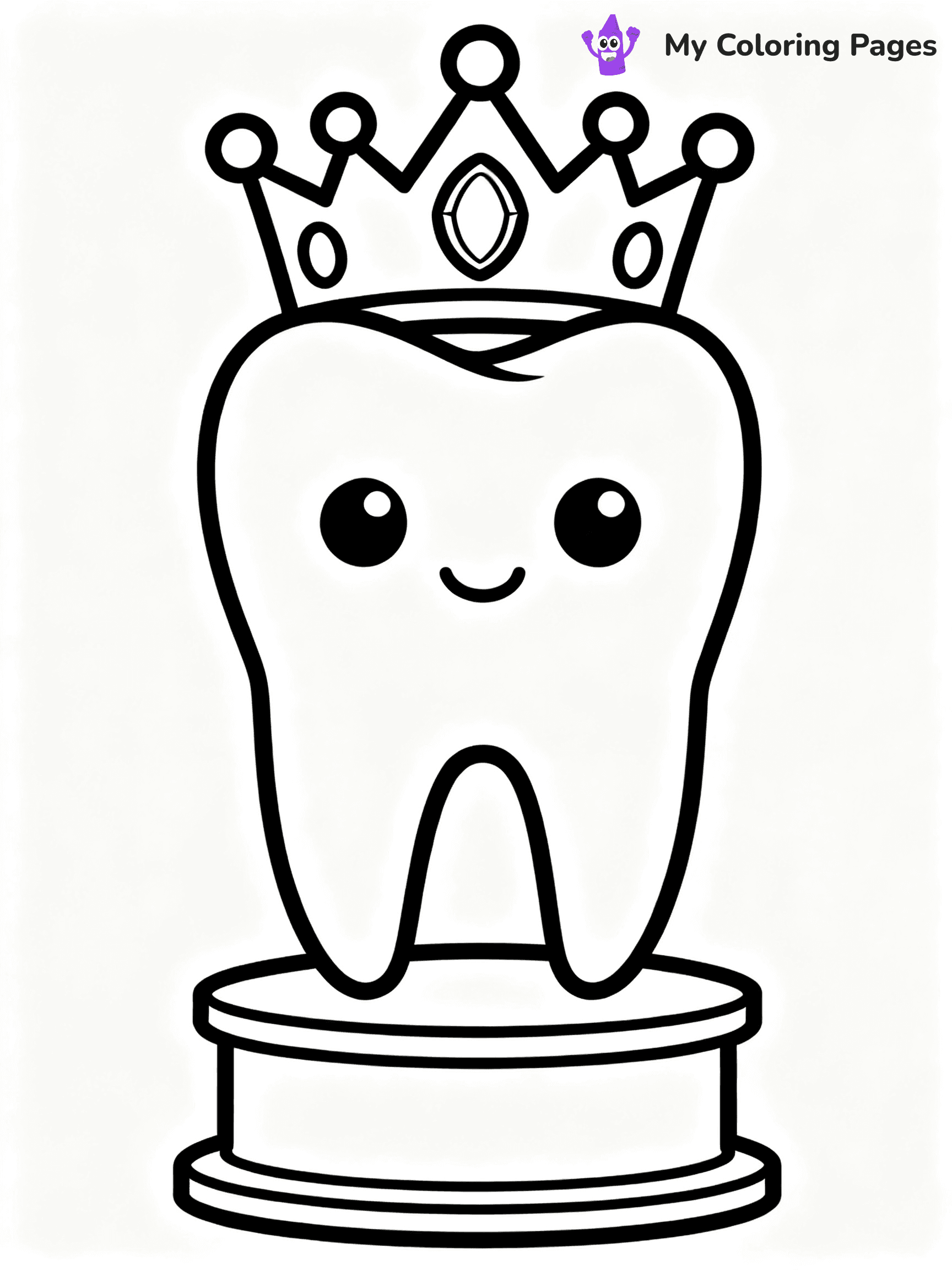 Brushing Teeth Coloring Pages - 24