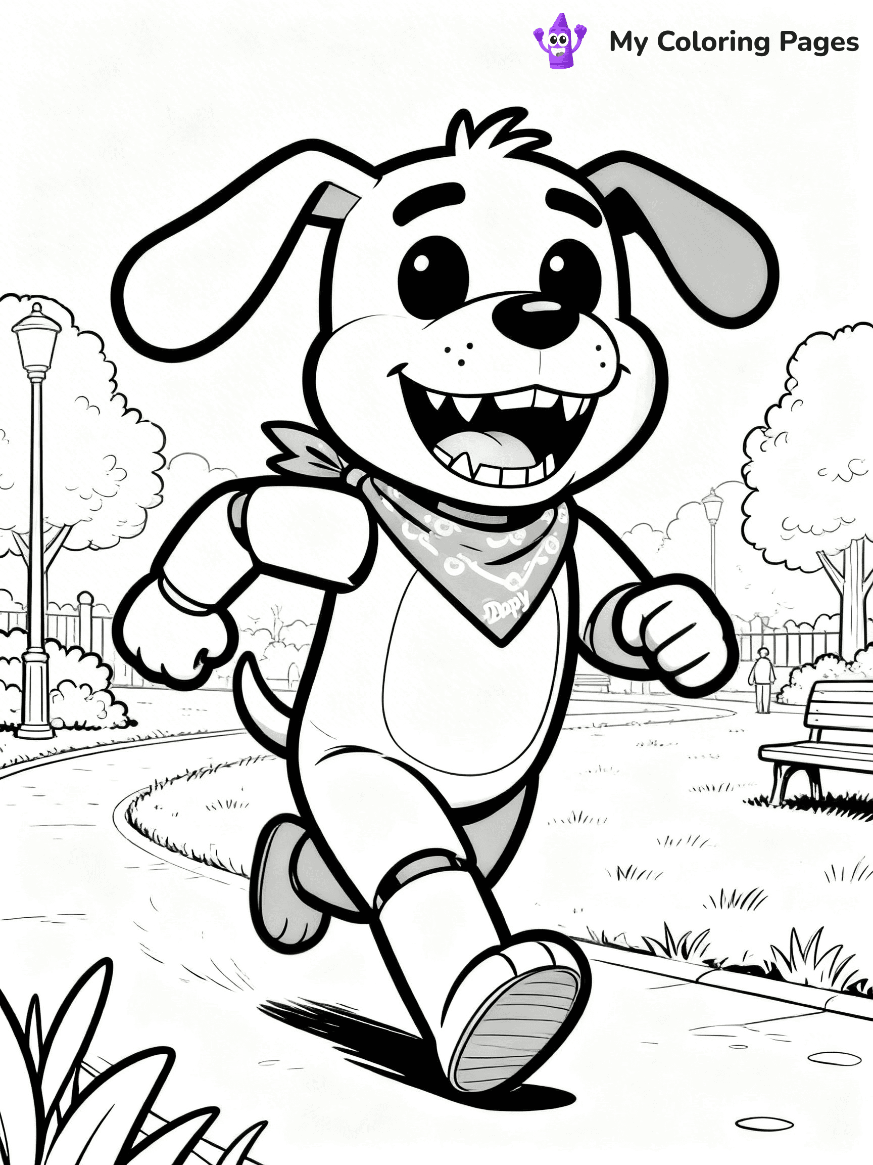 Dog Day Coloring Pages - 6