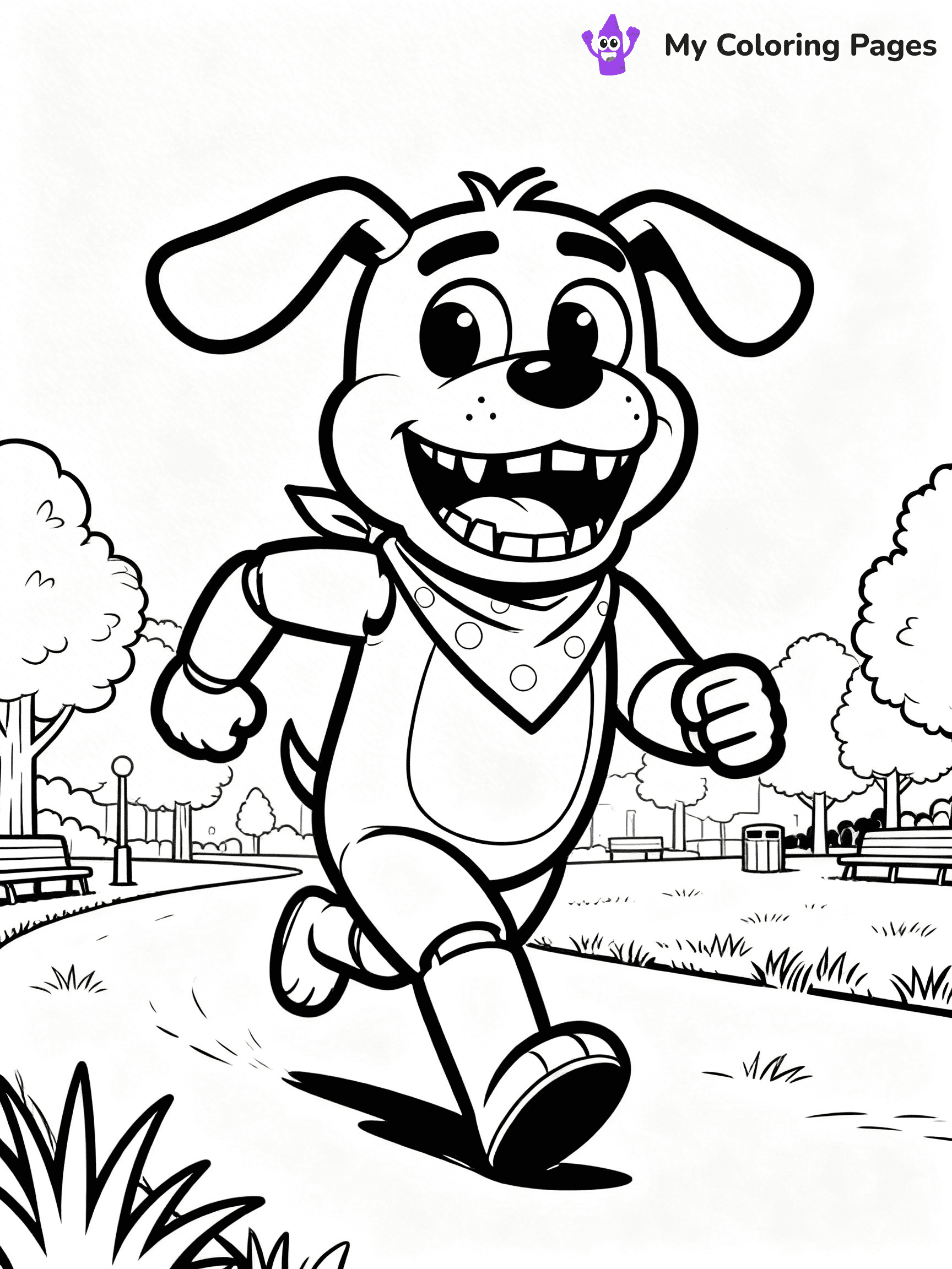 Dog Day Coloring Pages - 5