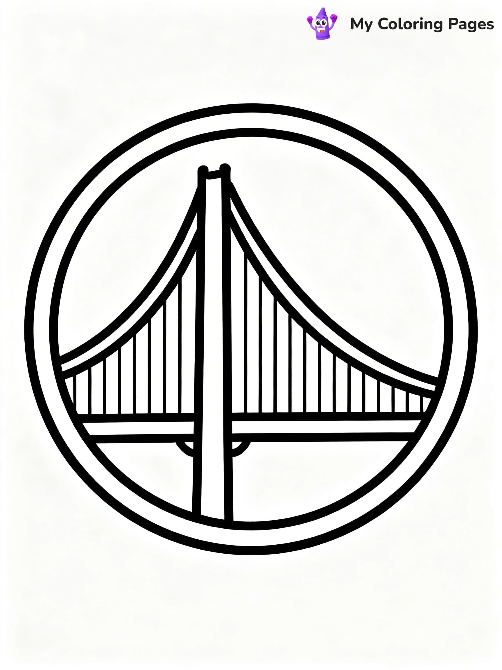 Logo NBA Coloring Pages - 23
