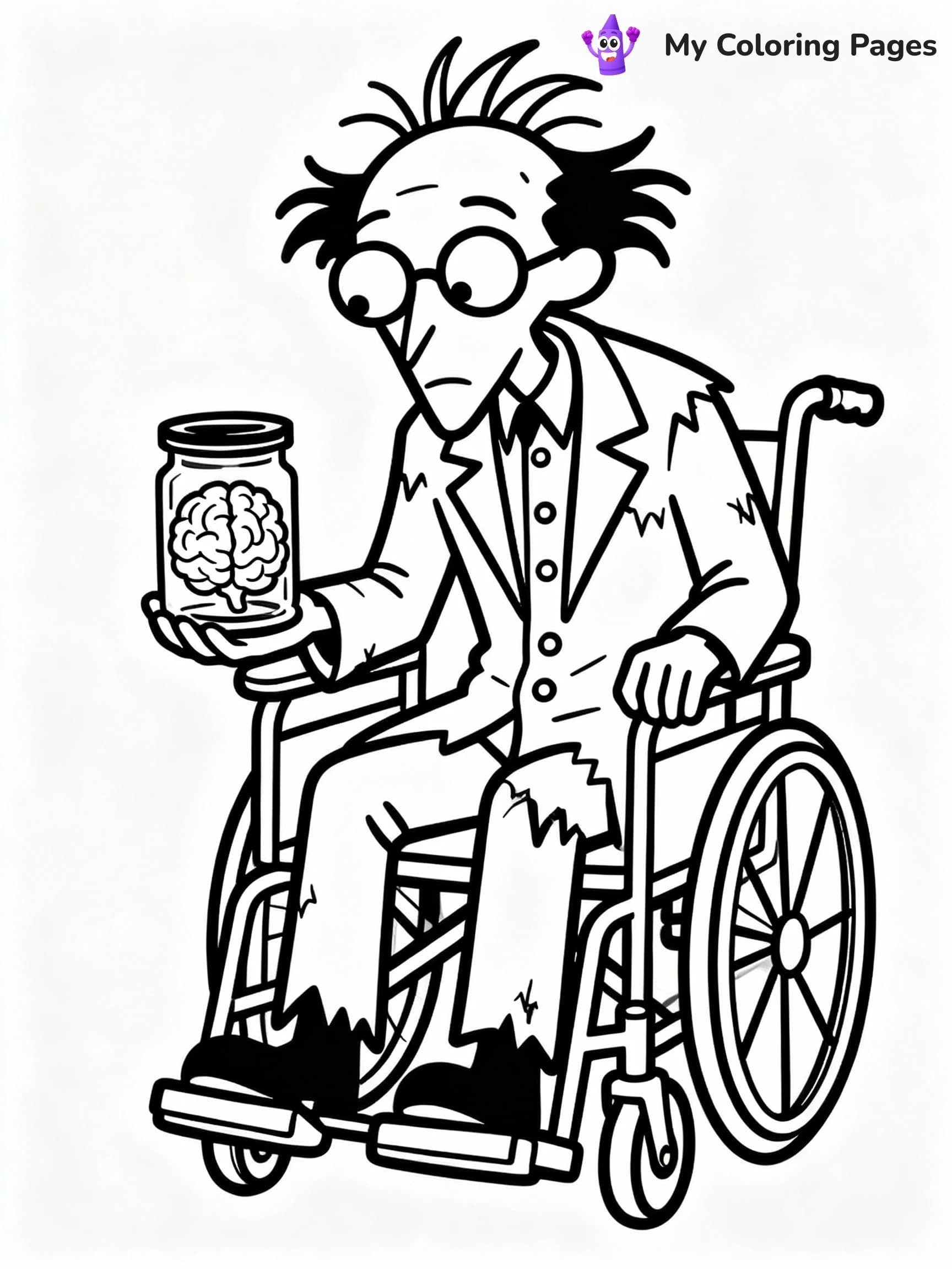 Nightmare Before Christmas Coloring Pages - 22