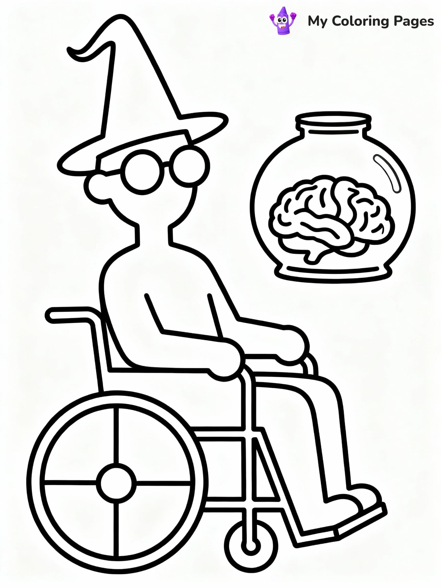 Nightmare Before Christmas Coloring Pages - 21