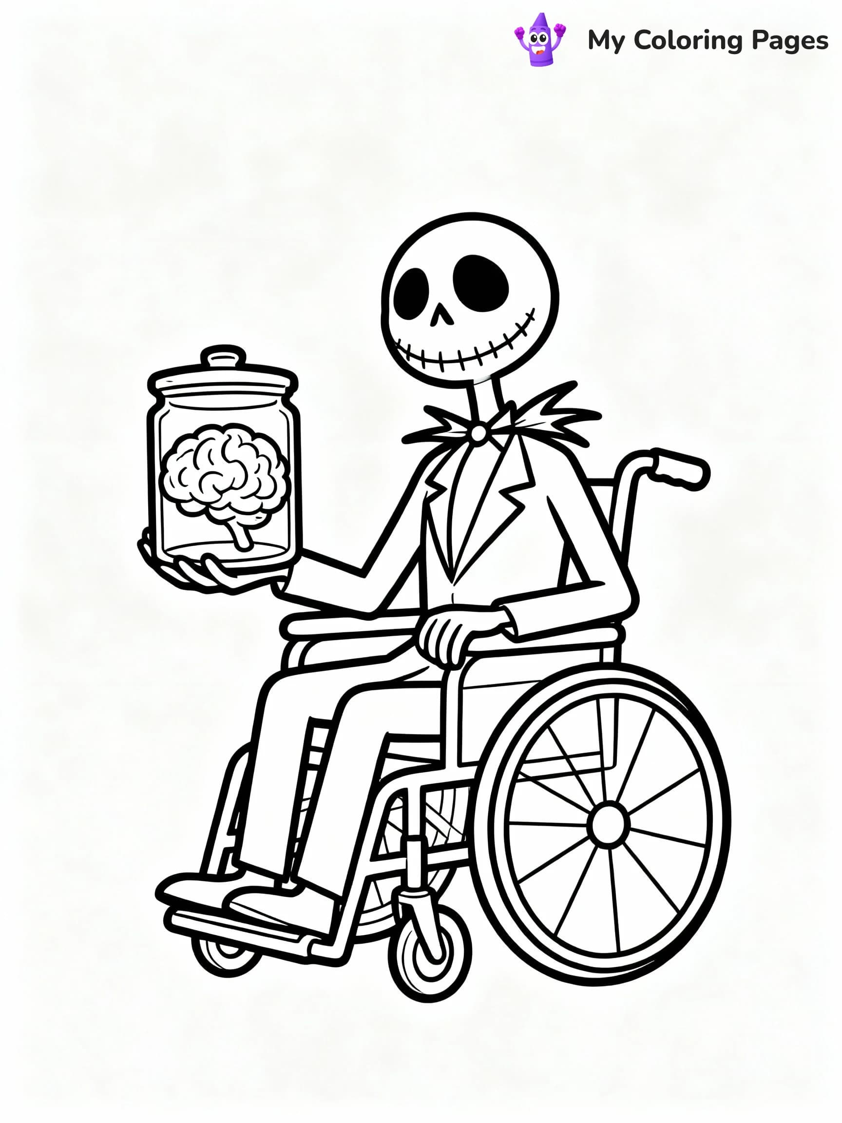 Nightmare Before Christmas Coloring Pages - 19