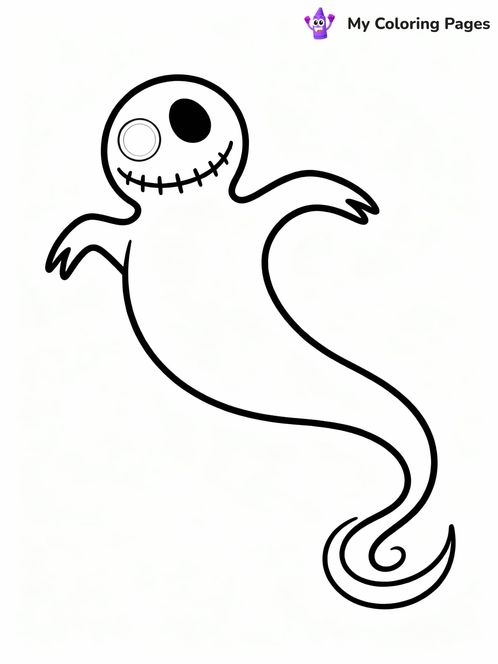 Nightmare Before Christmas Coloring Pages - 14