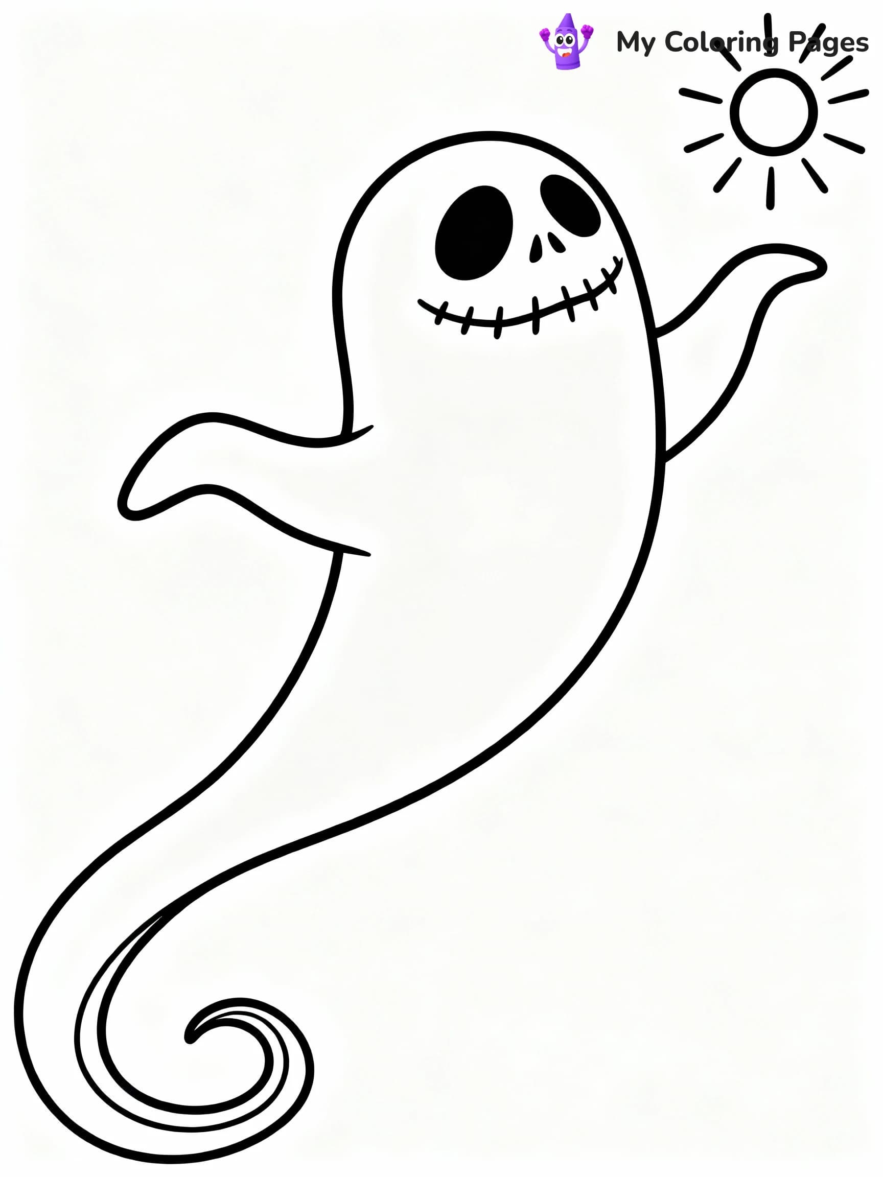 Nightmare Before Christmas Coloring Pages - 13