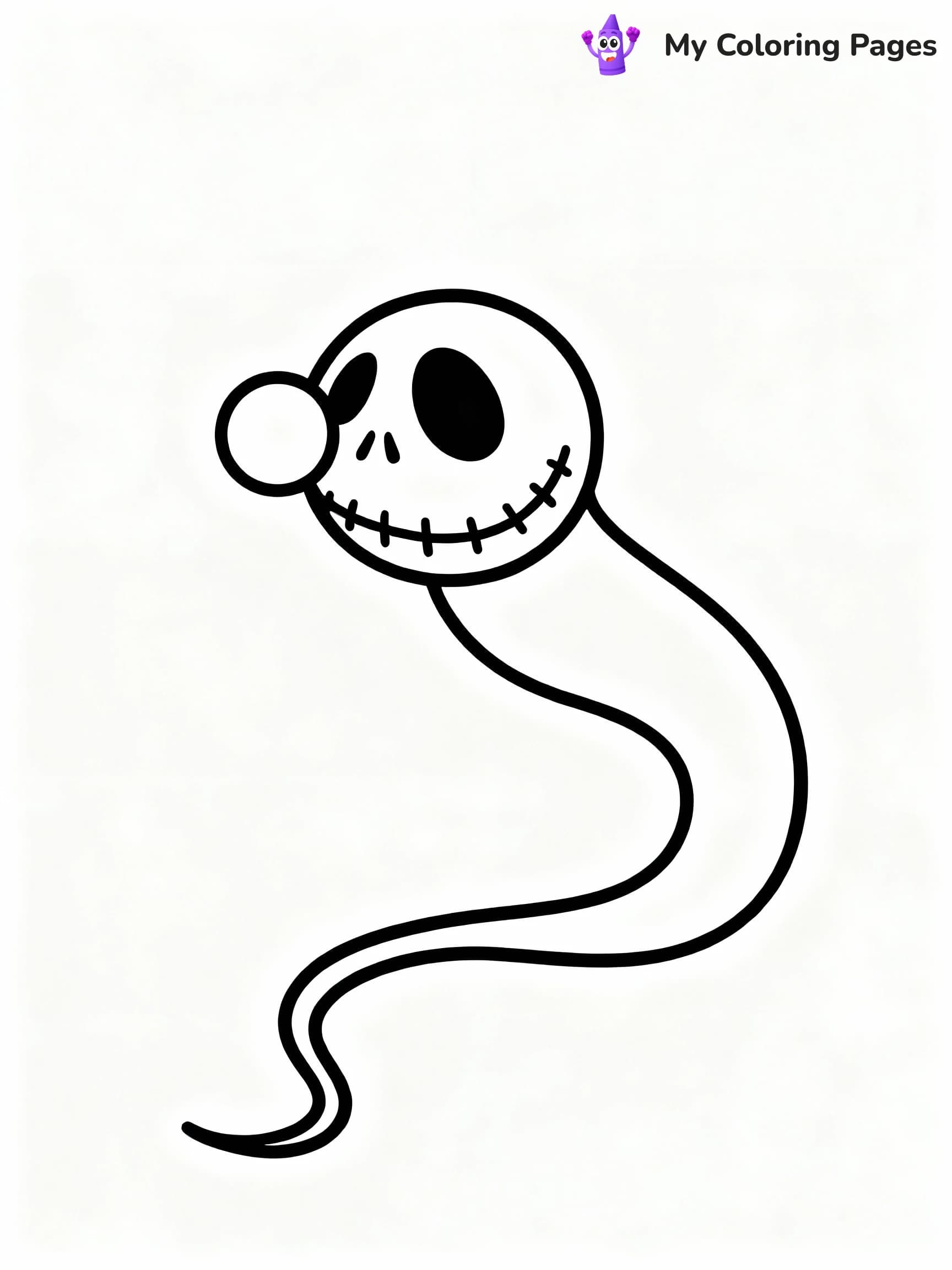 Nightmare Before Christmas Coloring Pages - 10