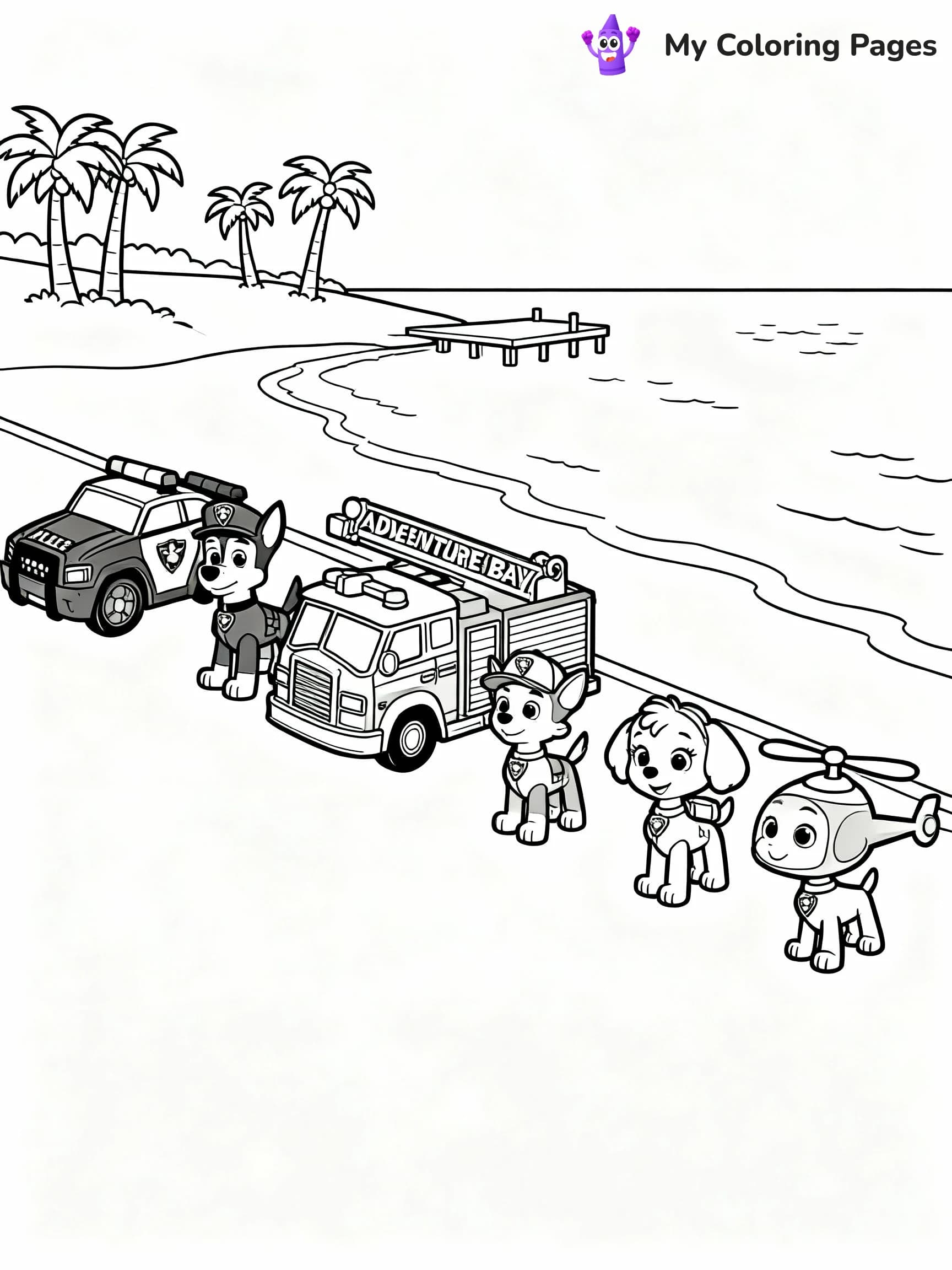 Paw Patrol Coloring Pages - 22