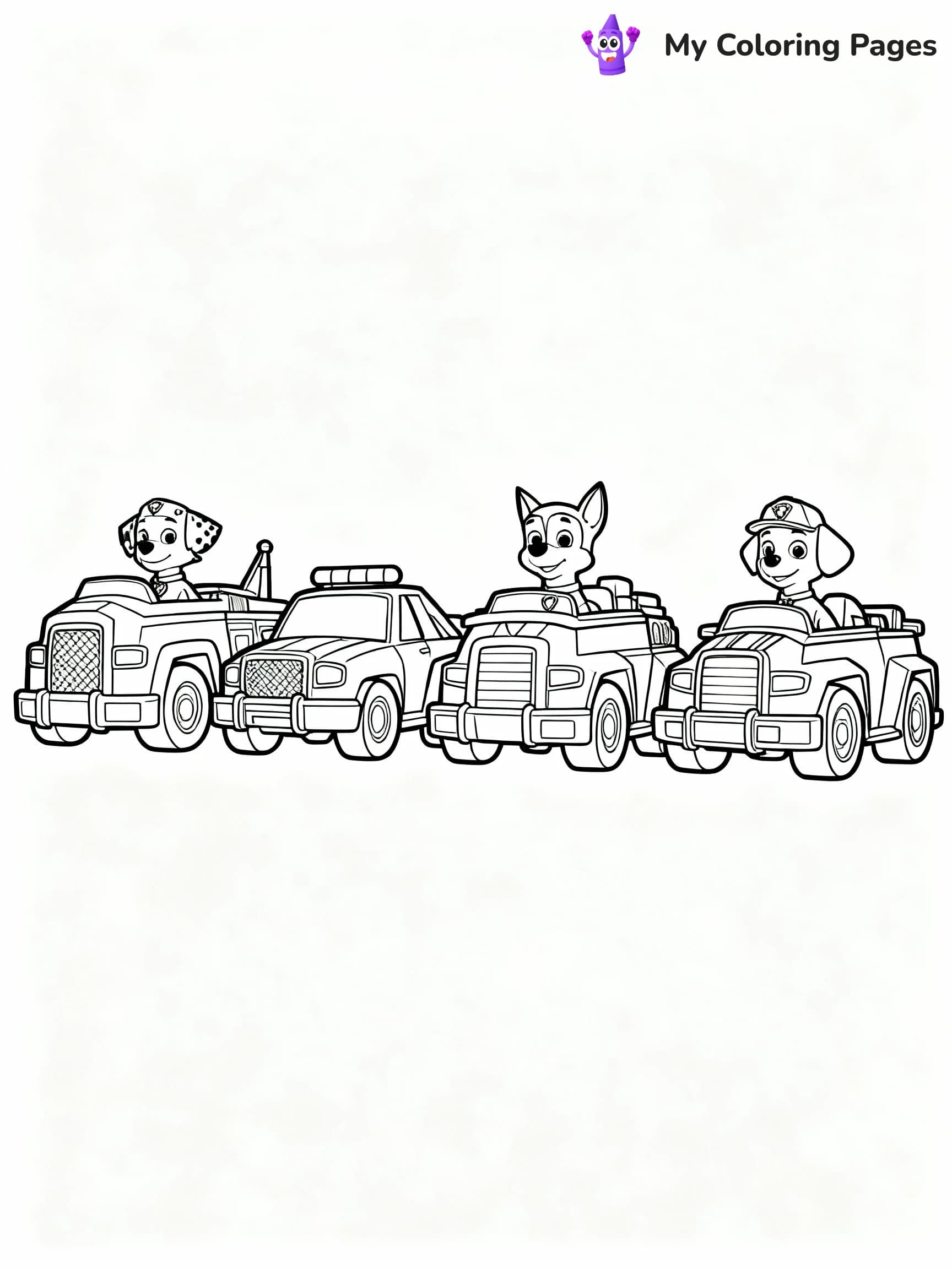 Paw Patrol Coloring Pages - 20