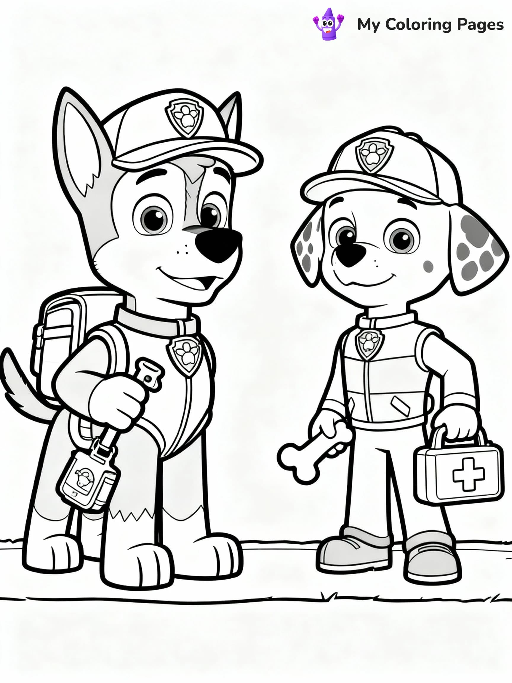 Paw Patrol Coloring Pages - 18