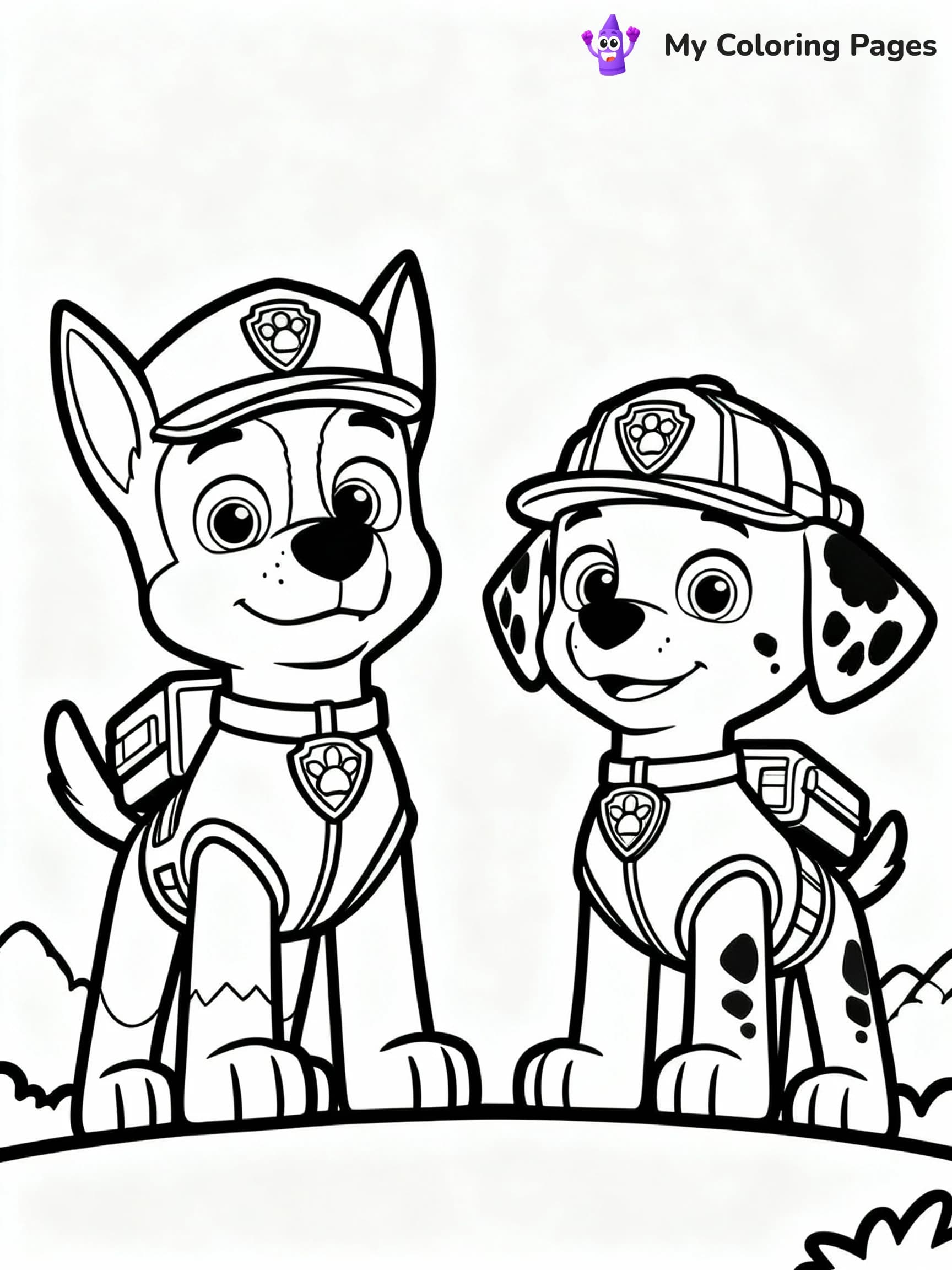 Paw Patrol Coloring Pages - 16