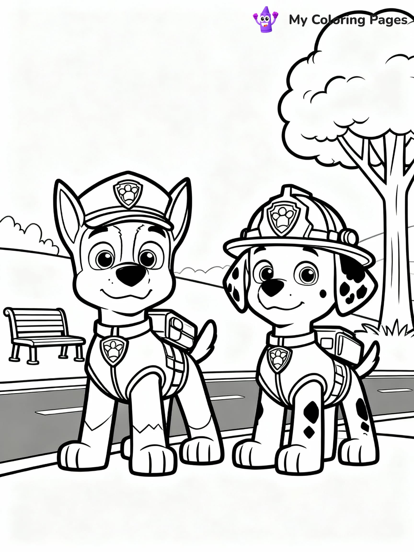 Paw Patrol Coloring Pages - 14