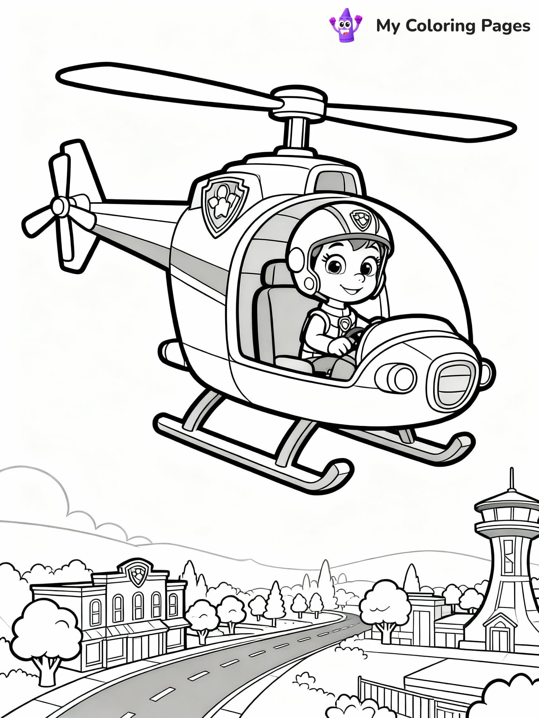 Paw Patrol Coloring Pages - 12