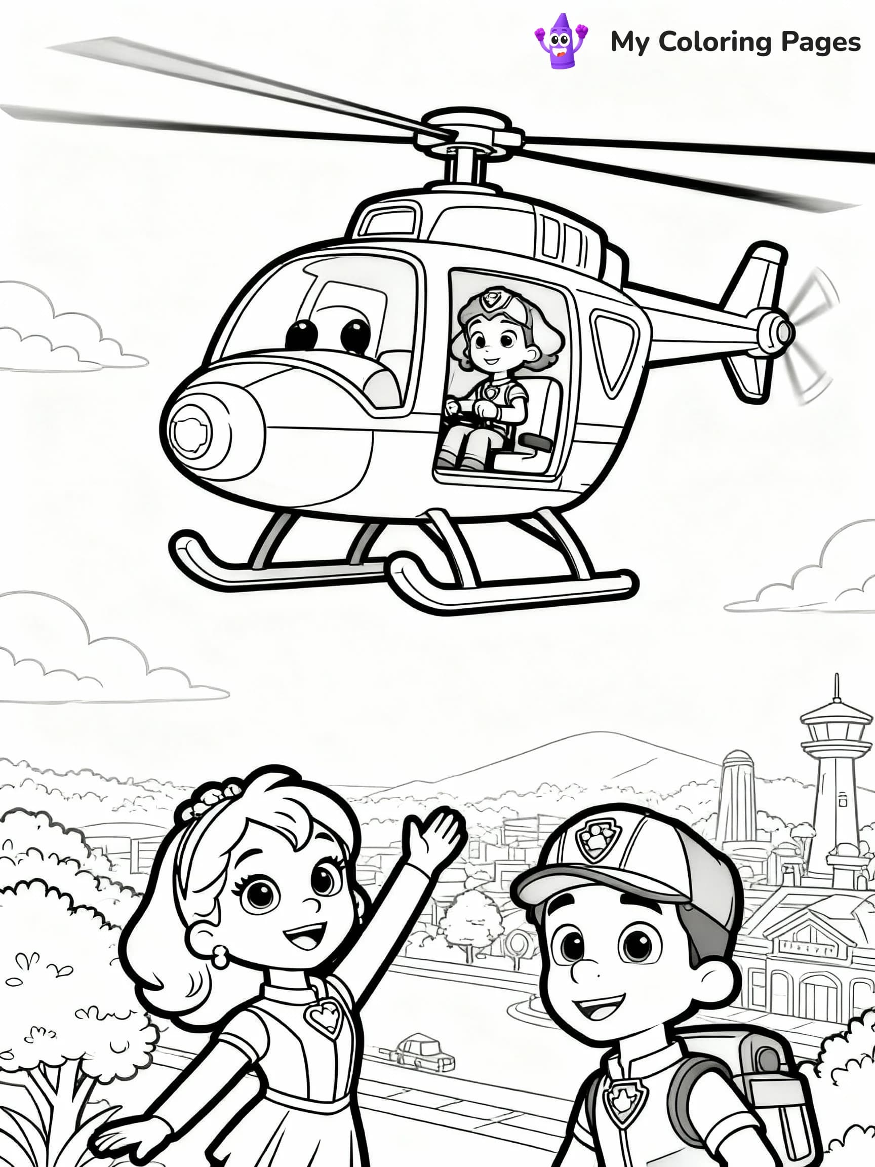 Paw Patrol Coloring Pages - 11