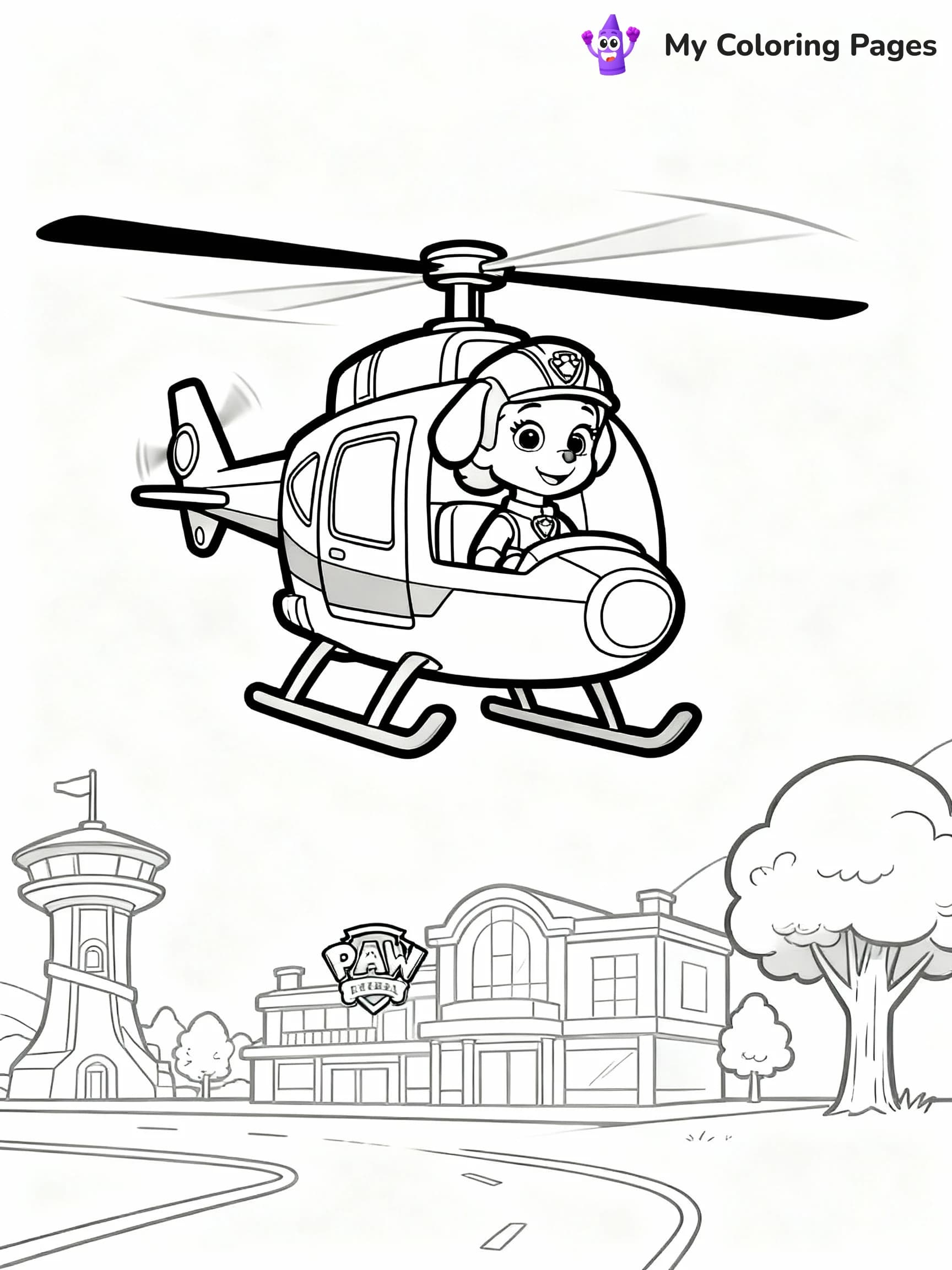 Paw Patrol Coloring Pages - 10