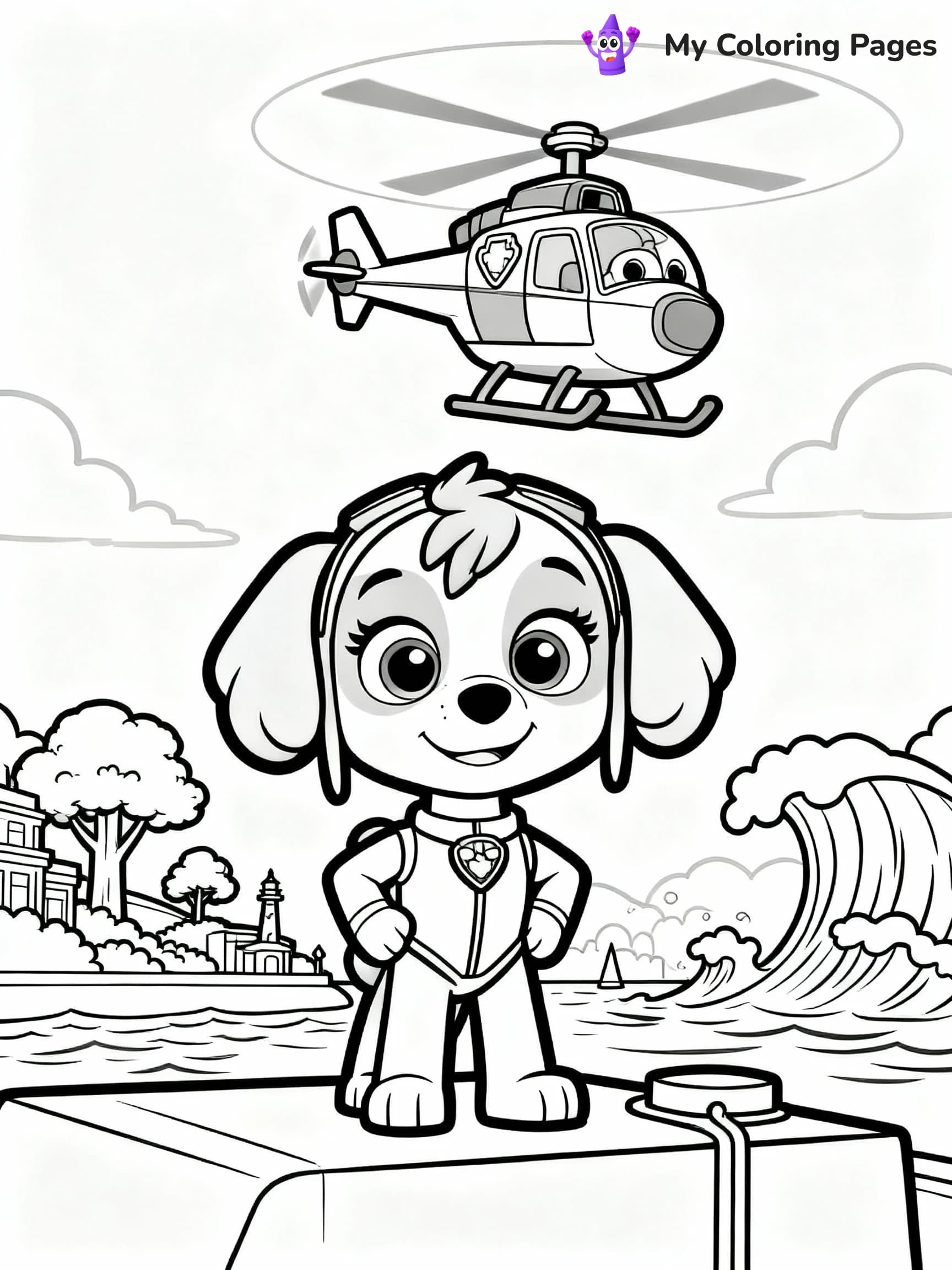 Paw Patrol Coloring Pages - 9