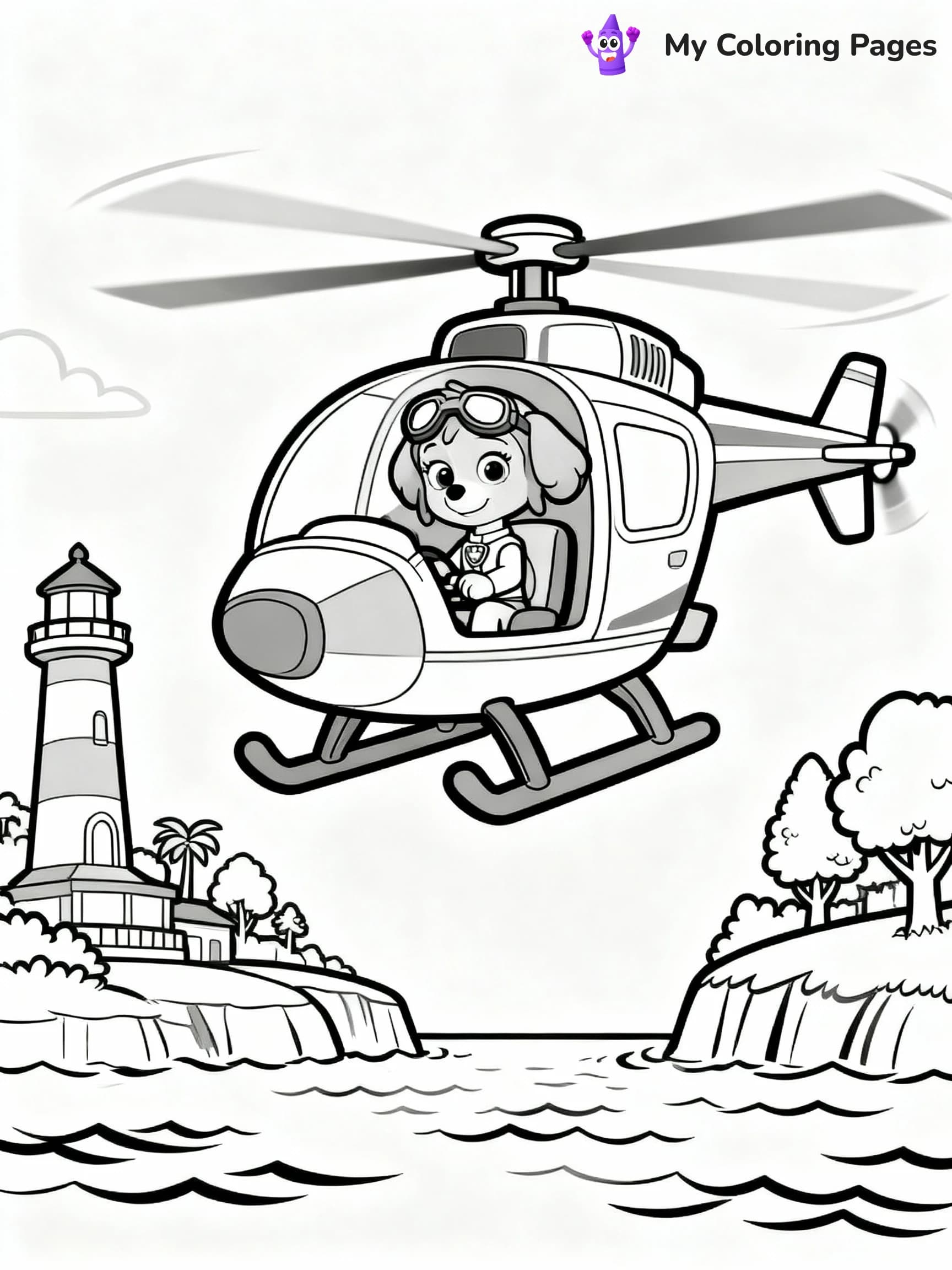 Paw Patrol Coloring Pages - 8