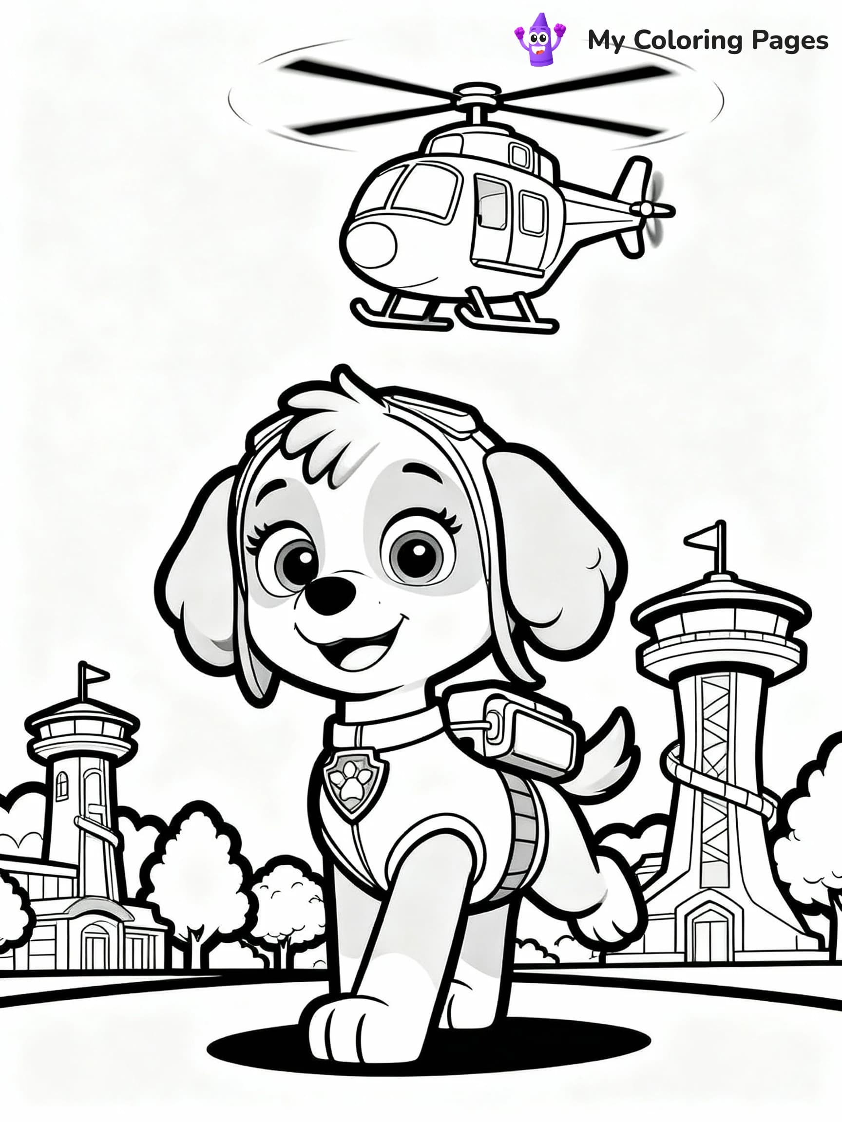 Paw Patrol Coloring Pages - 7