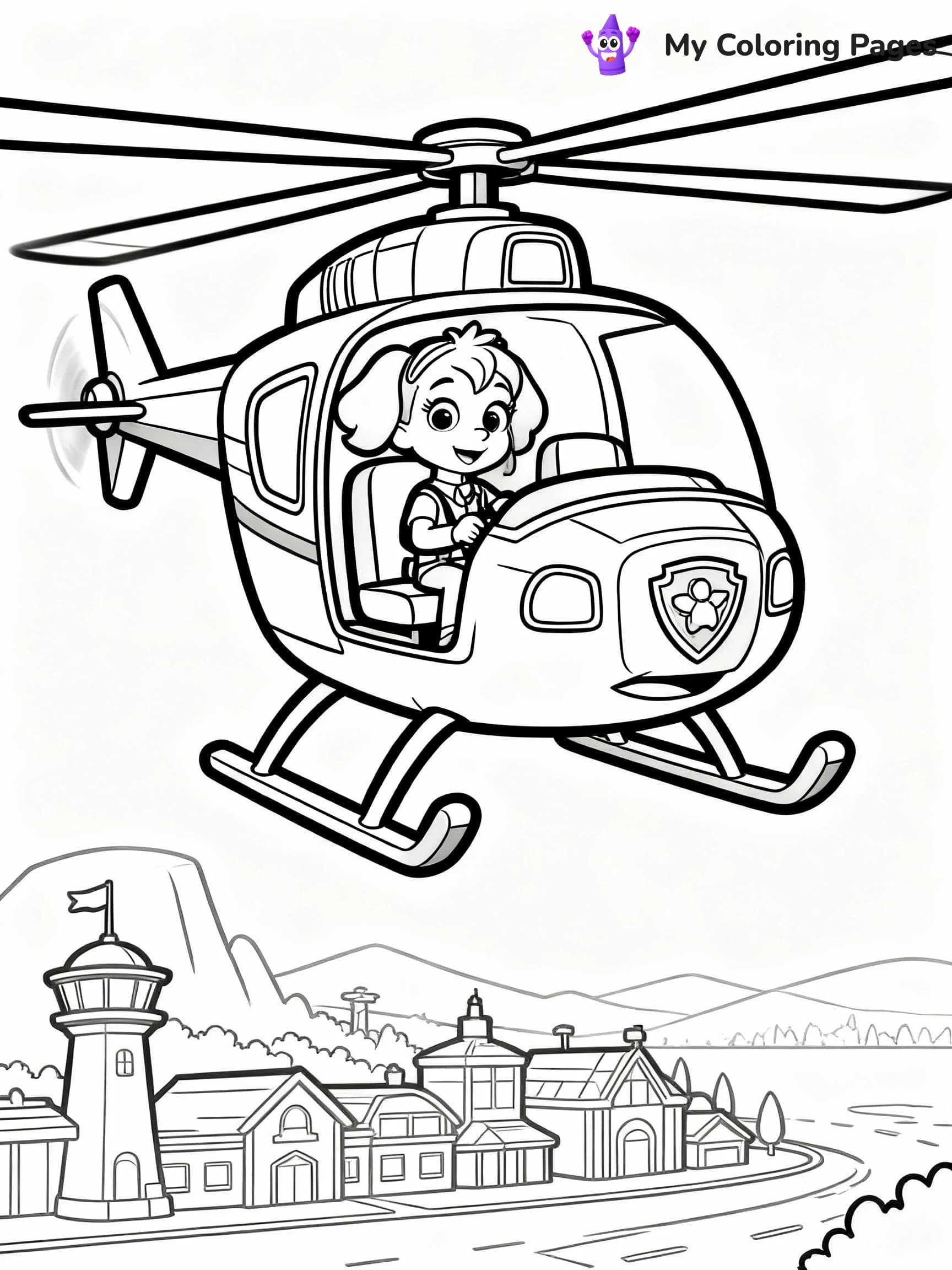 Paw Patrol Coloring Pages - 6