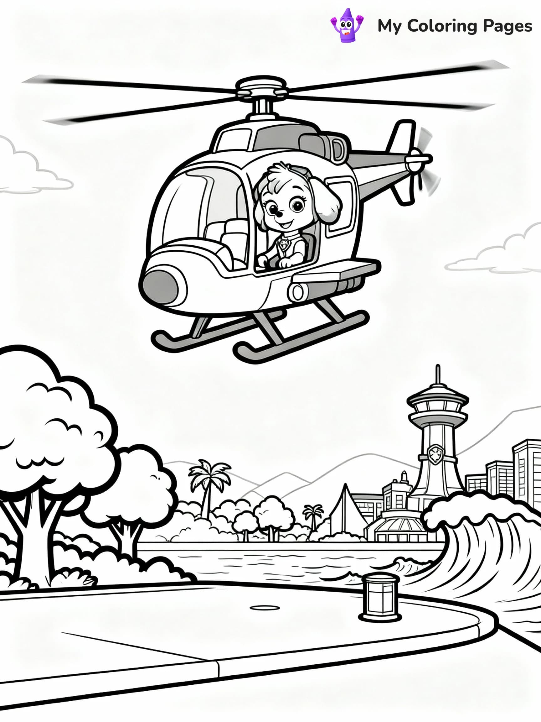 Paw Patrol Coloring Pages - 4