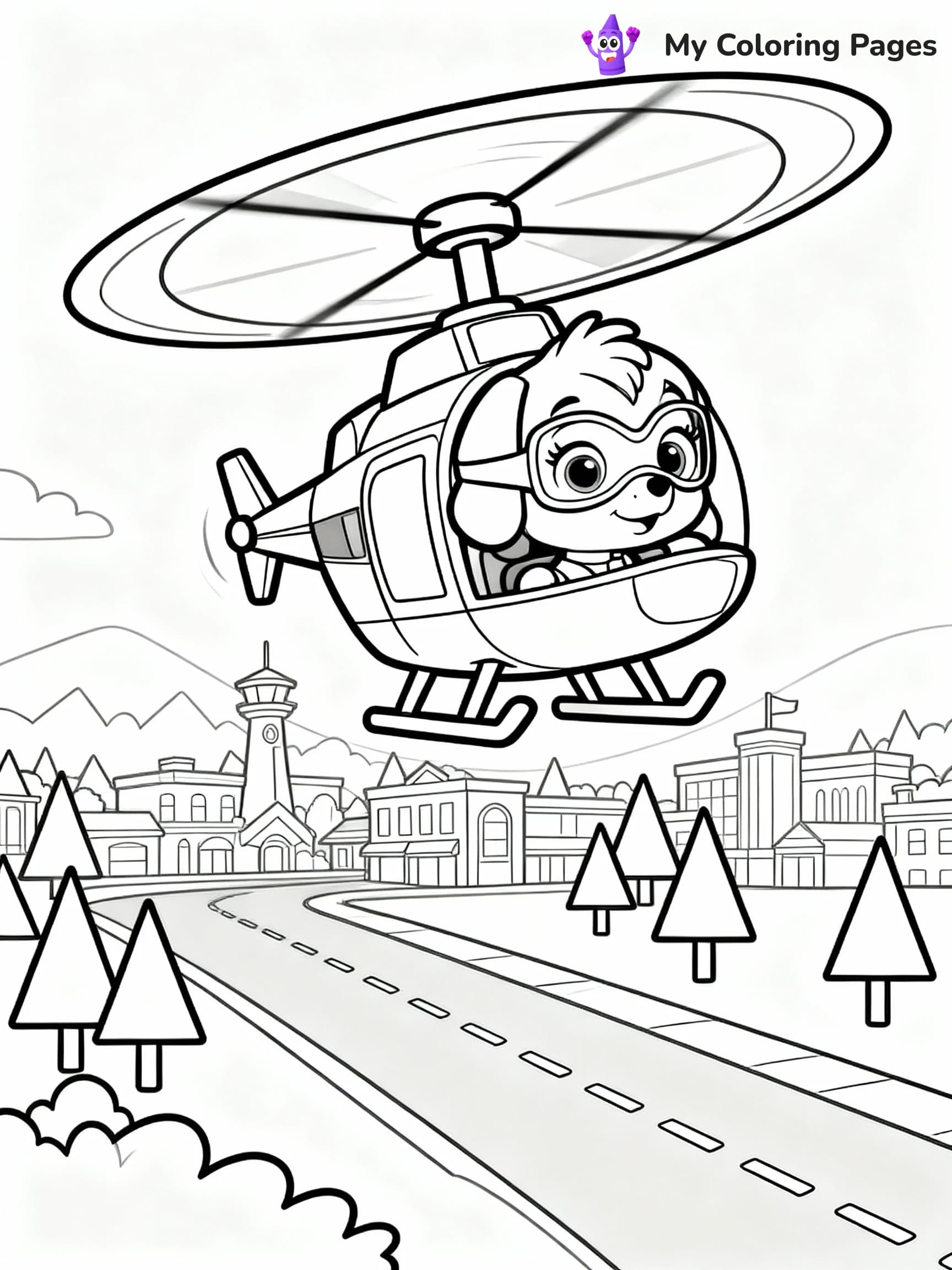 Paw Patrol Coloring Pages - 3