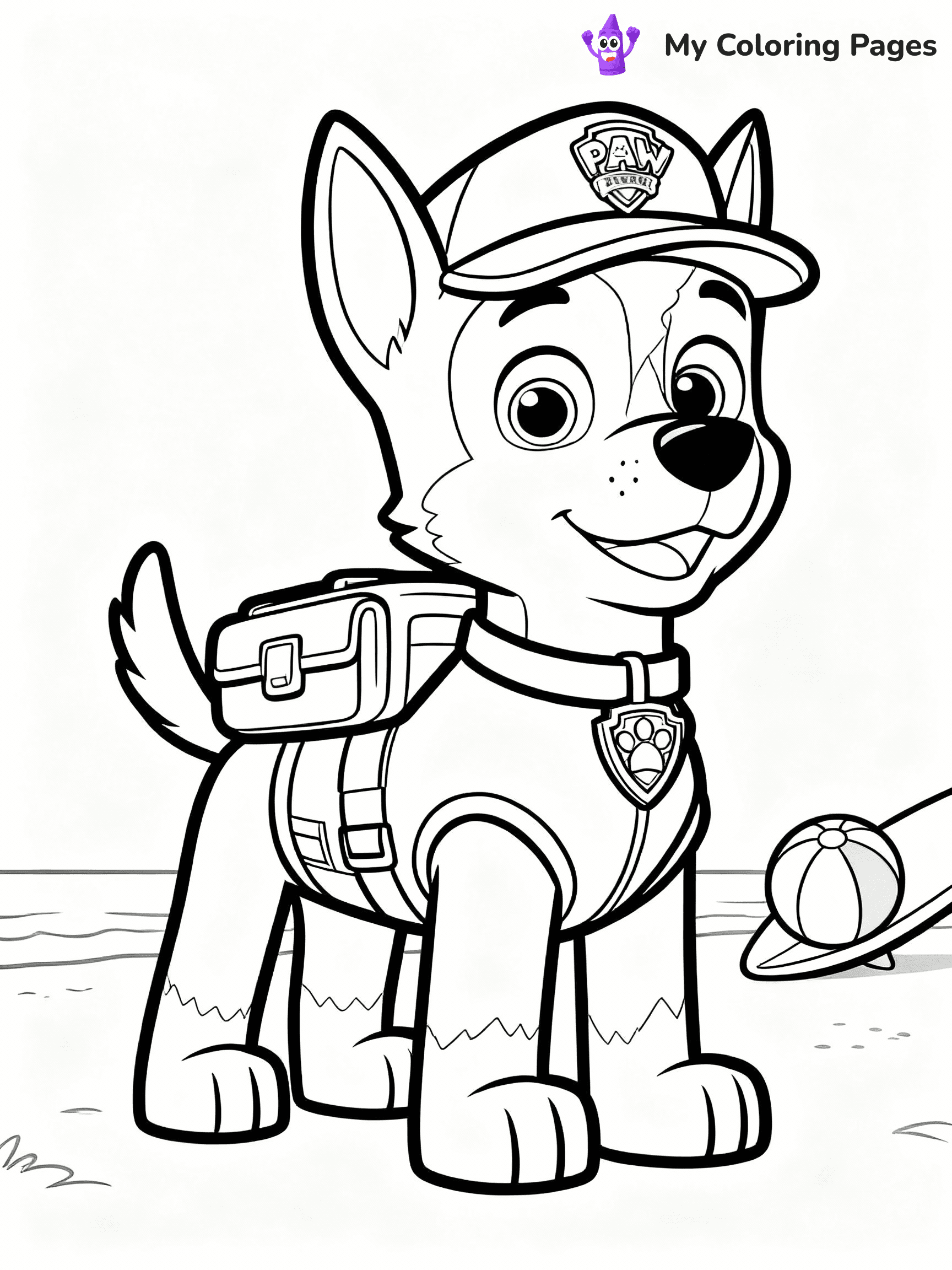 Paw Patrol Coloring Pages - 2