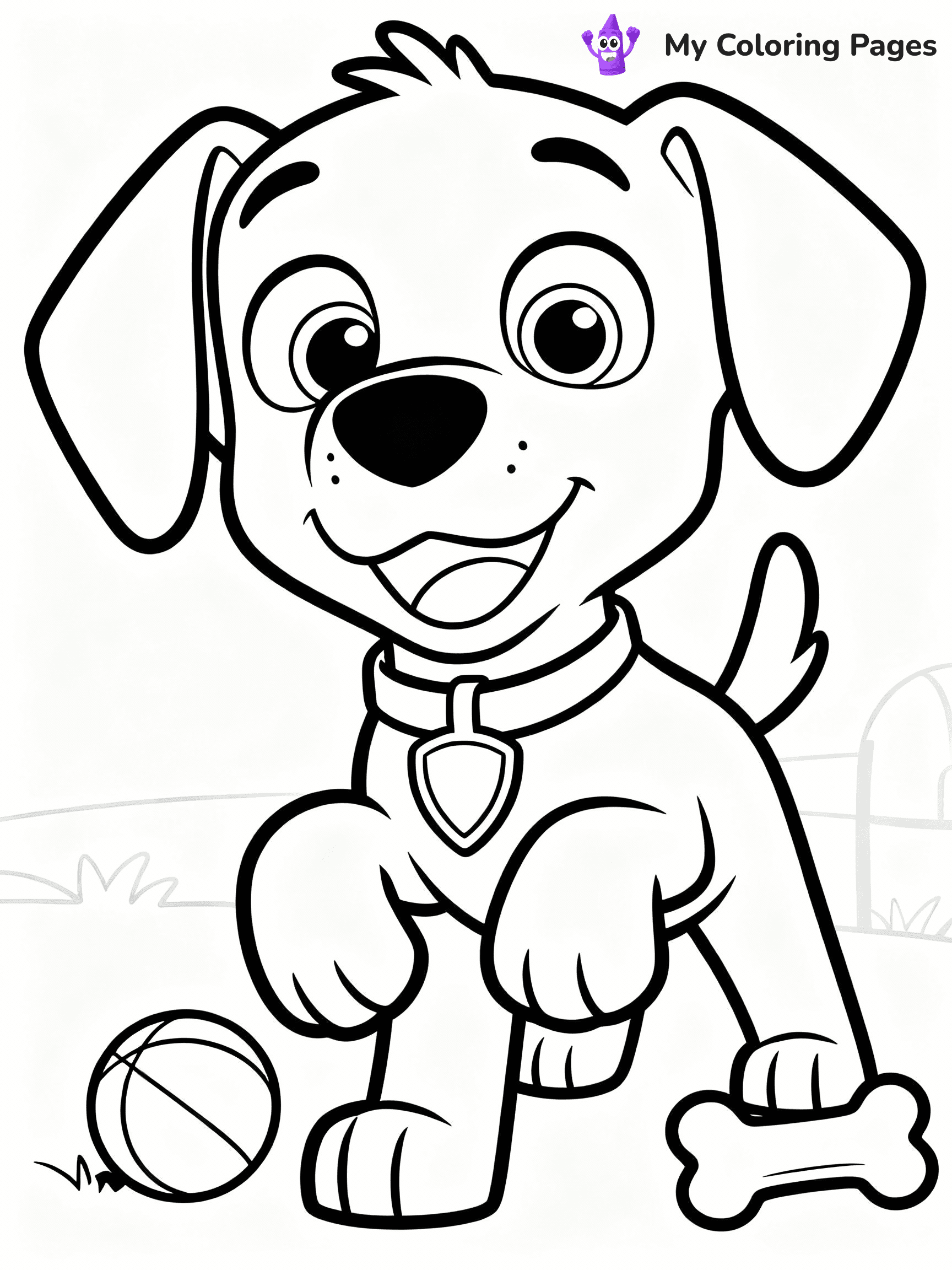 Paw Patrol Coloring Pages - 1